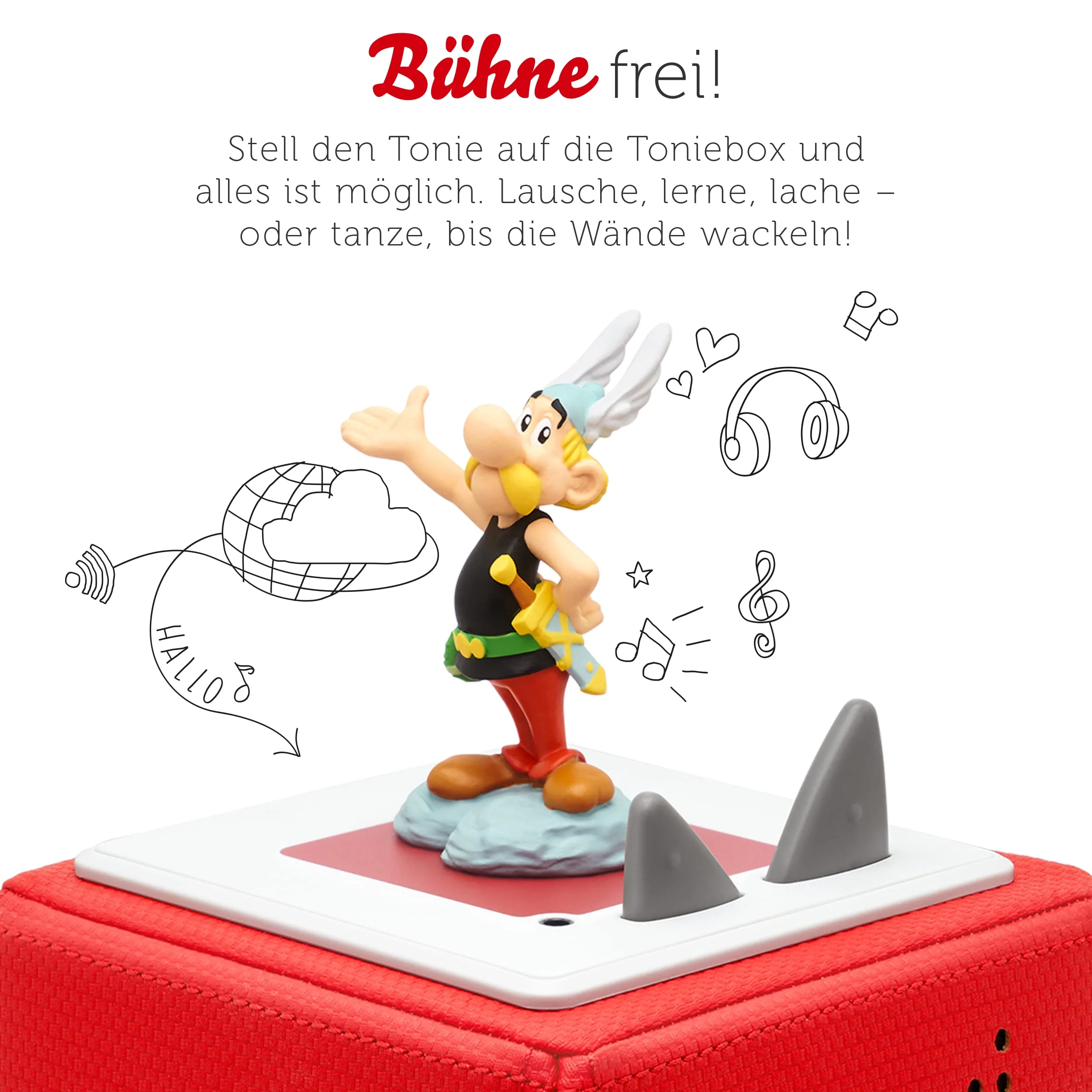 tonies Hörfigur für Toniebox, Asterix – Asterix der Gallier, Hörspiel für Kinder ab 5 Jahren, Spielzeit ca. 43 Minuten - Image 7