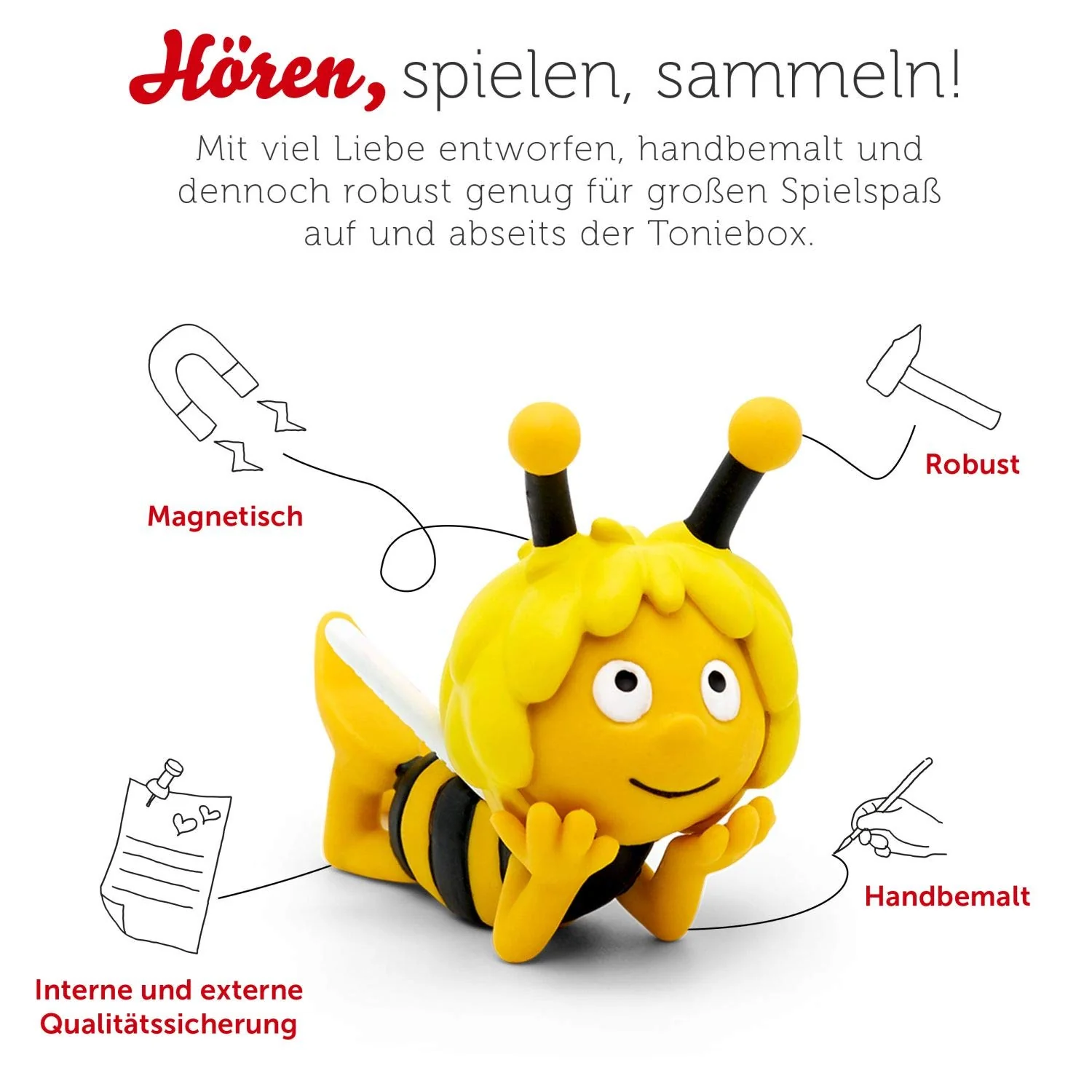 tonies Hörfigur für Toniebox, Die Biene Maja – Majas Geburt, Hörspiel für Kinder ab 3 Jahren, Spielzeit ca. 79 Minuten - Image 6