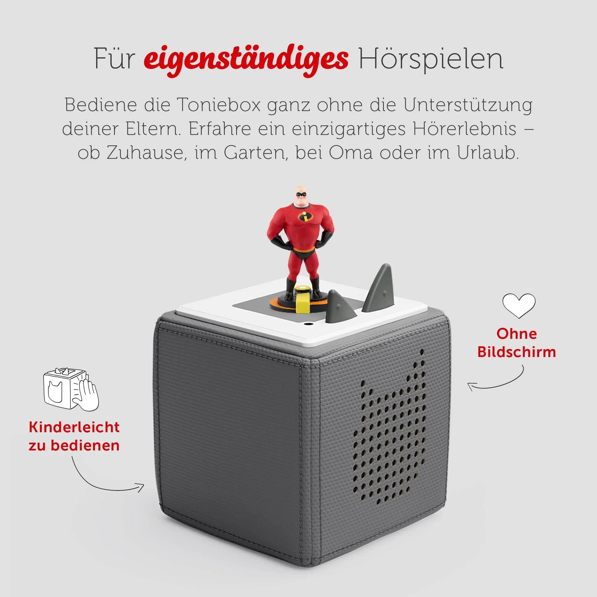 tonies Hörfigur für Toniebox, Die Unglaublichen, Hörspiel zum Film, für Kinder ab 5 Jahren, Spielzeit ca. 60 Minuten - Image 8
