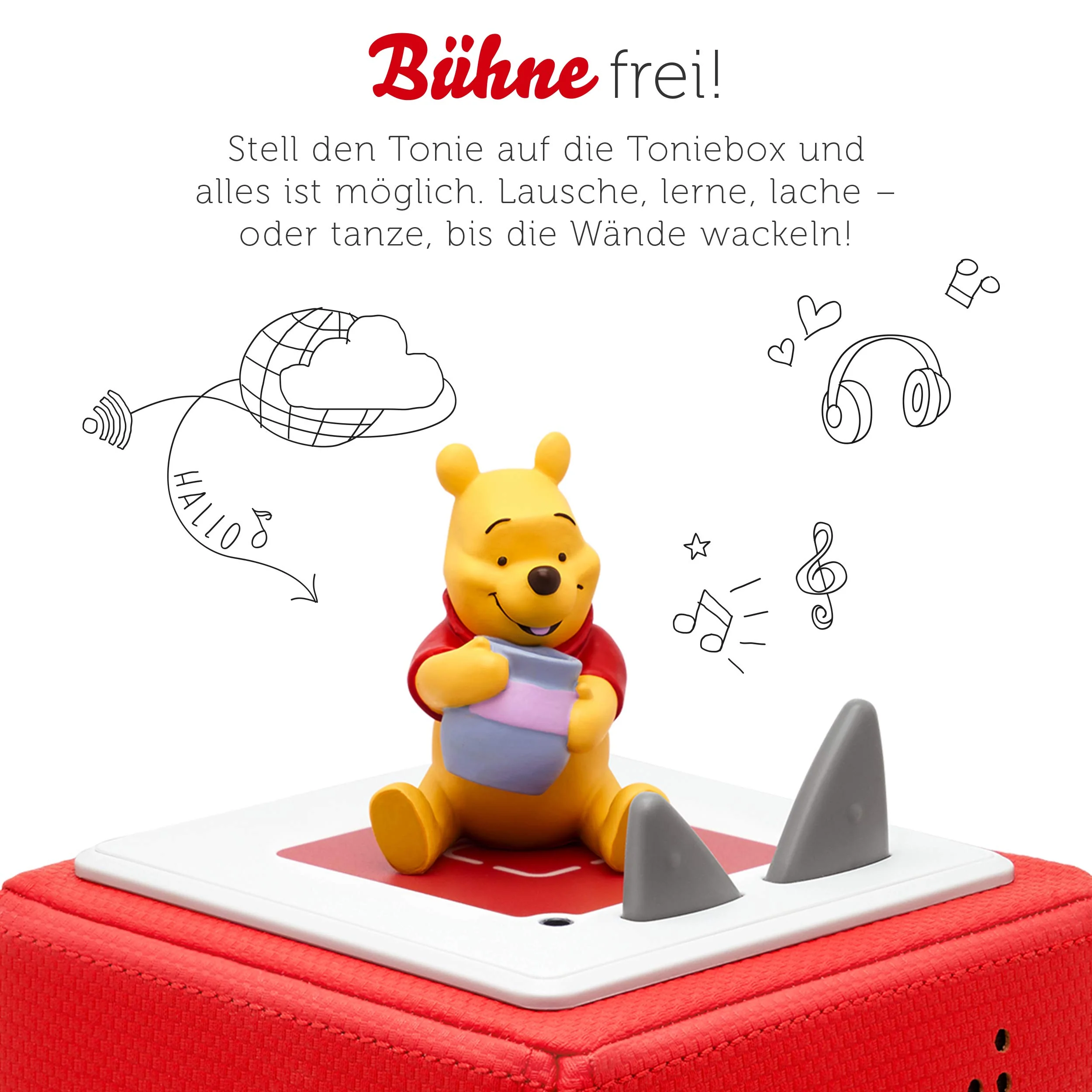 tonies Hörfigur für Toniebox, Disney – Winnie Puuh auf großer Reise, Original-Hörspiel zum Film, Hörspiel für Kinder ab 3 Jahren, Spielzeit ca. 46 Minuten - Image 7