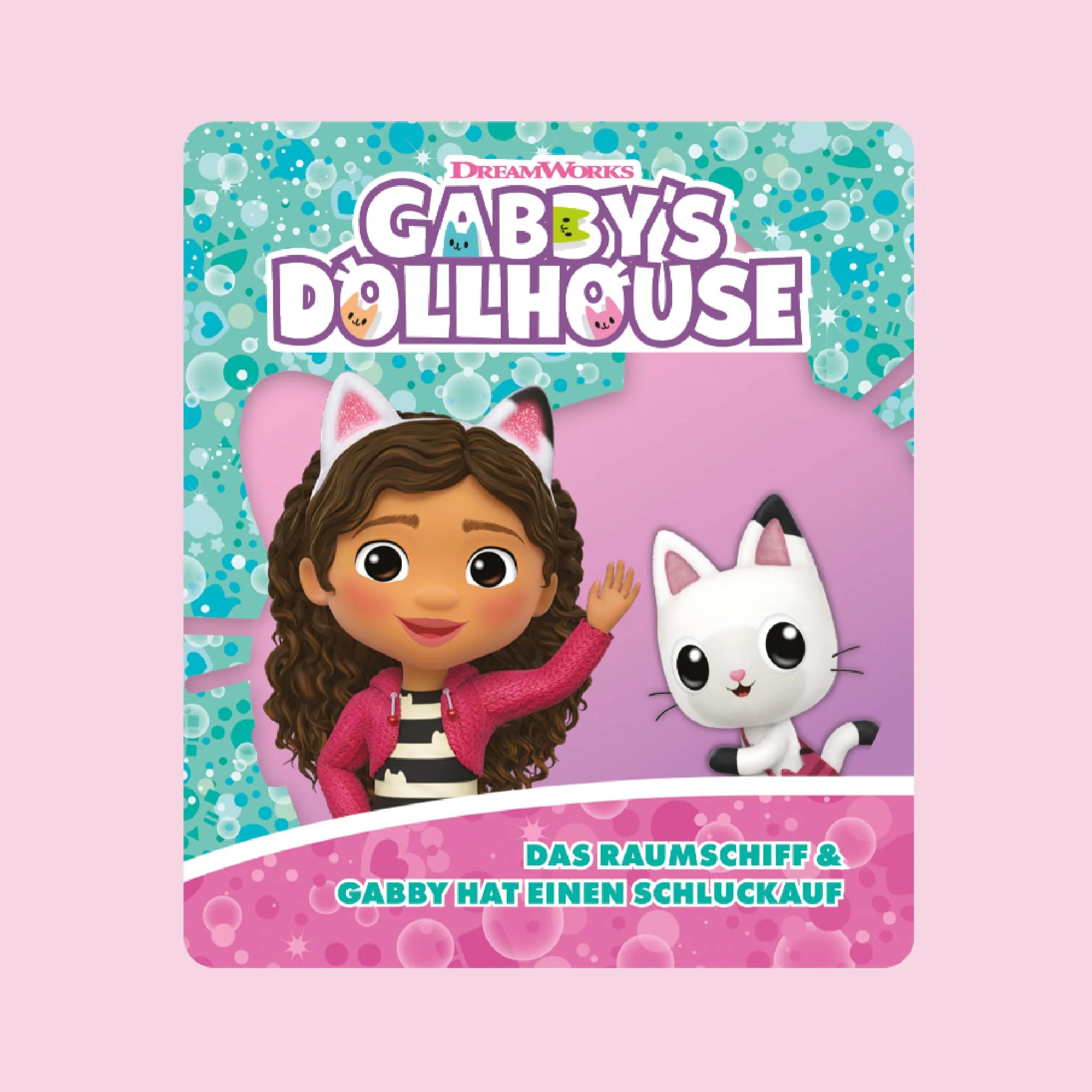 tonies Hörfigur für Toniebox, Gabby's Dollhouse – Das Raumschiff / Gabby hat einen Schluckauf, Hörspiel für Kinder ab 4 Jahren, Spielzeit ca. 43 Minuten - Image 5