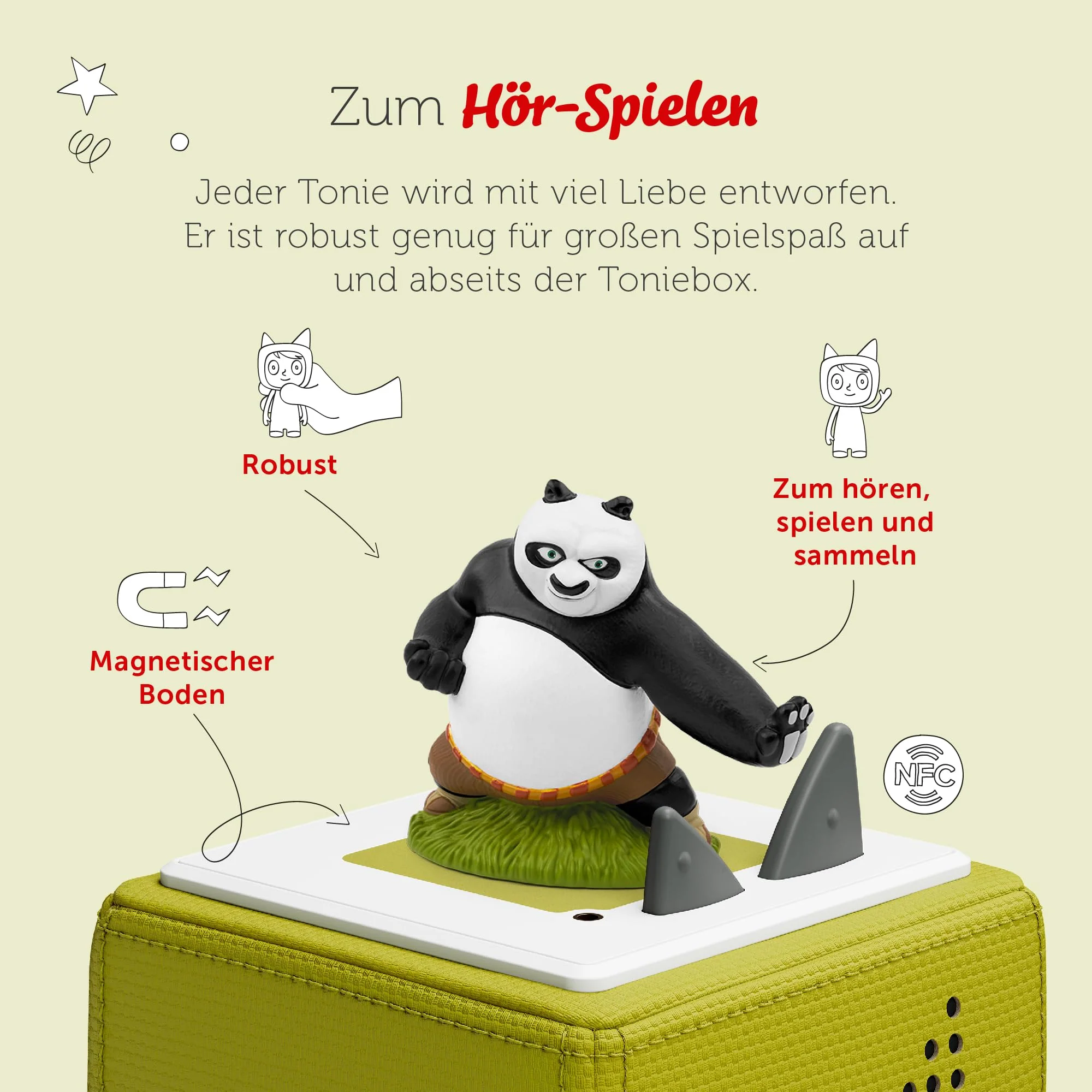 tonies Hörfigur für Toniebox, Kung Fu Panda, Hörspiel für Kinder ab 6 Jahren, Spielzeit ca. 73 Minuten - Image 6