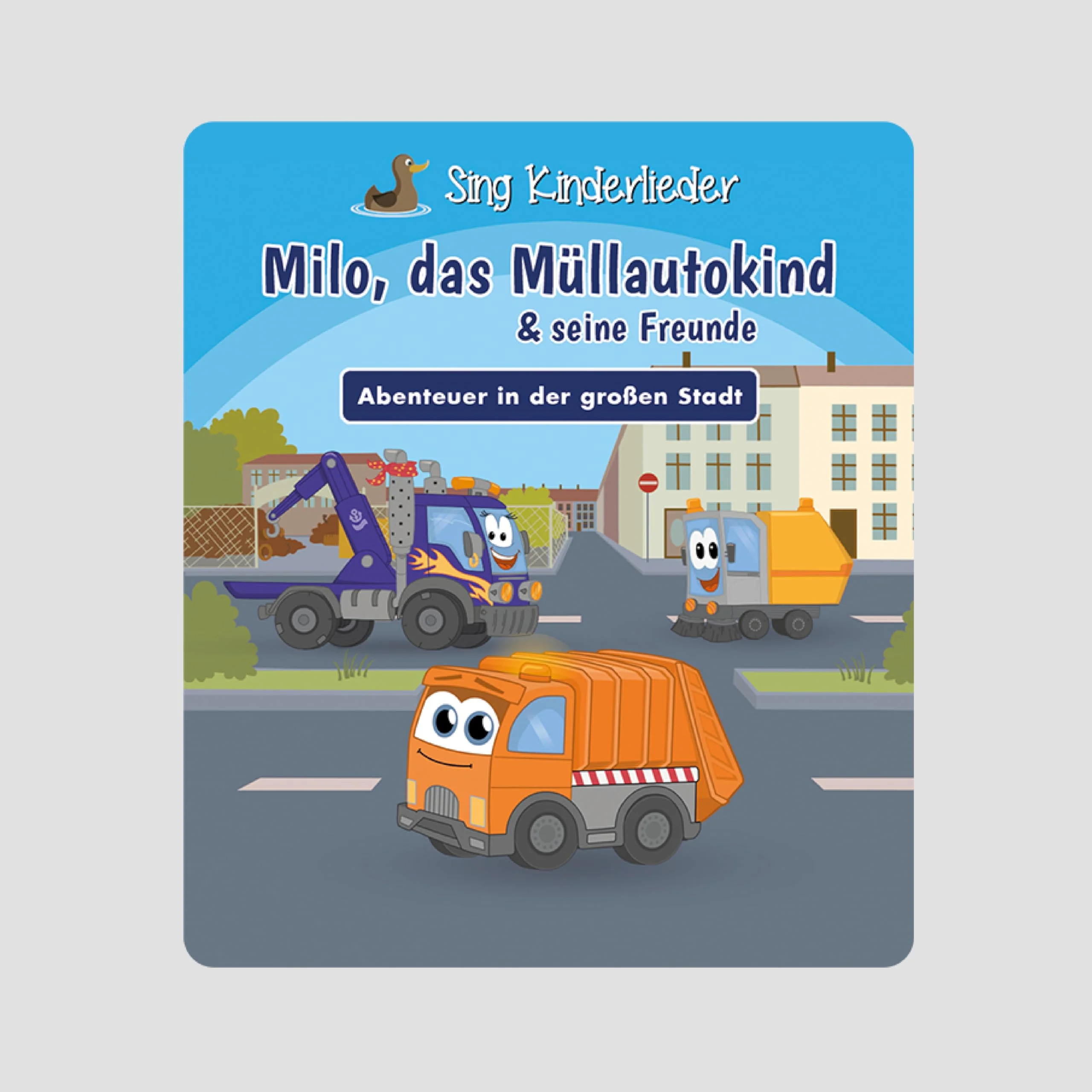 tonies Hörfigur für Toniebox, Sing Kinderlieder – Milo, das Müllautokind & Seine Freunde: Abenteuer in der großen Stadt, Kinderlieder für Kinder ab 3 Jahren, Spielzeit ca. 60 Minuten - Image 4