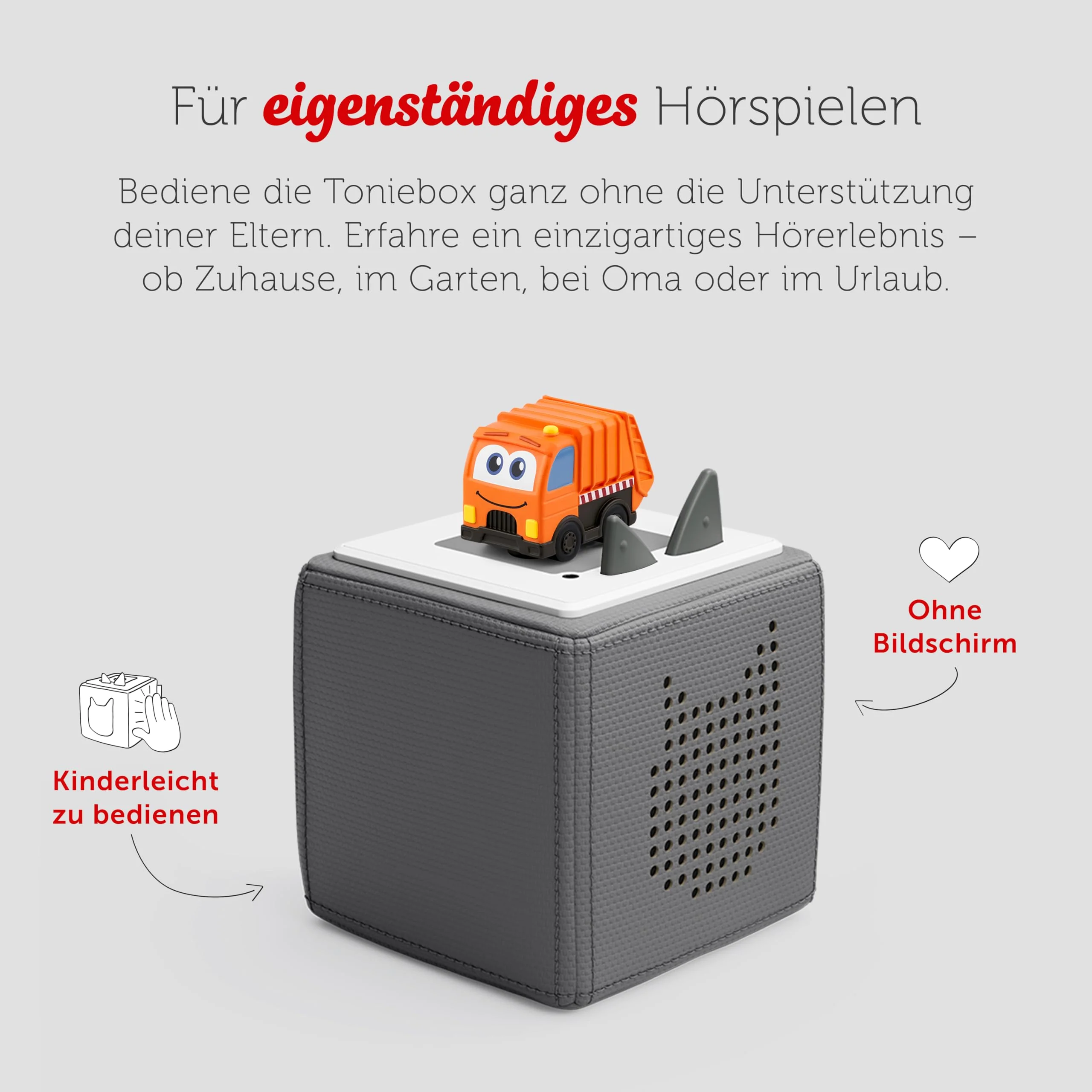 tonies Hörfigur für Toniebox, Sing Kinderlieder – Milo, das Müllautokind & Seine Freunde: Abenteuer in der großen Stadt, Kinderlieder für Kinder ab 3 Jahren, Spielzeit ca. 60 Minuten - Image 7