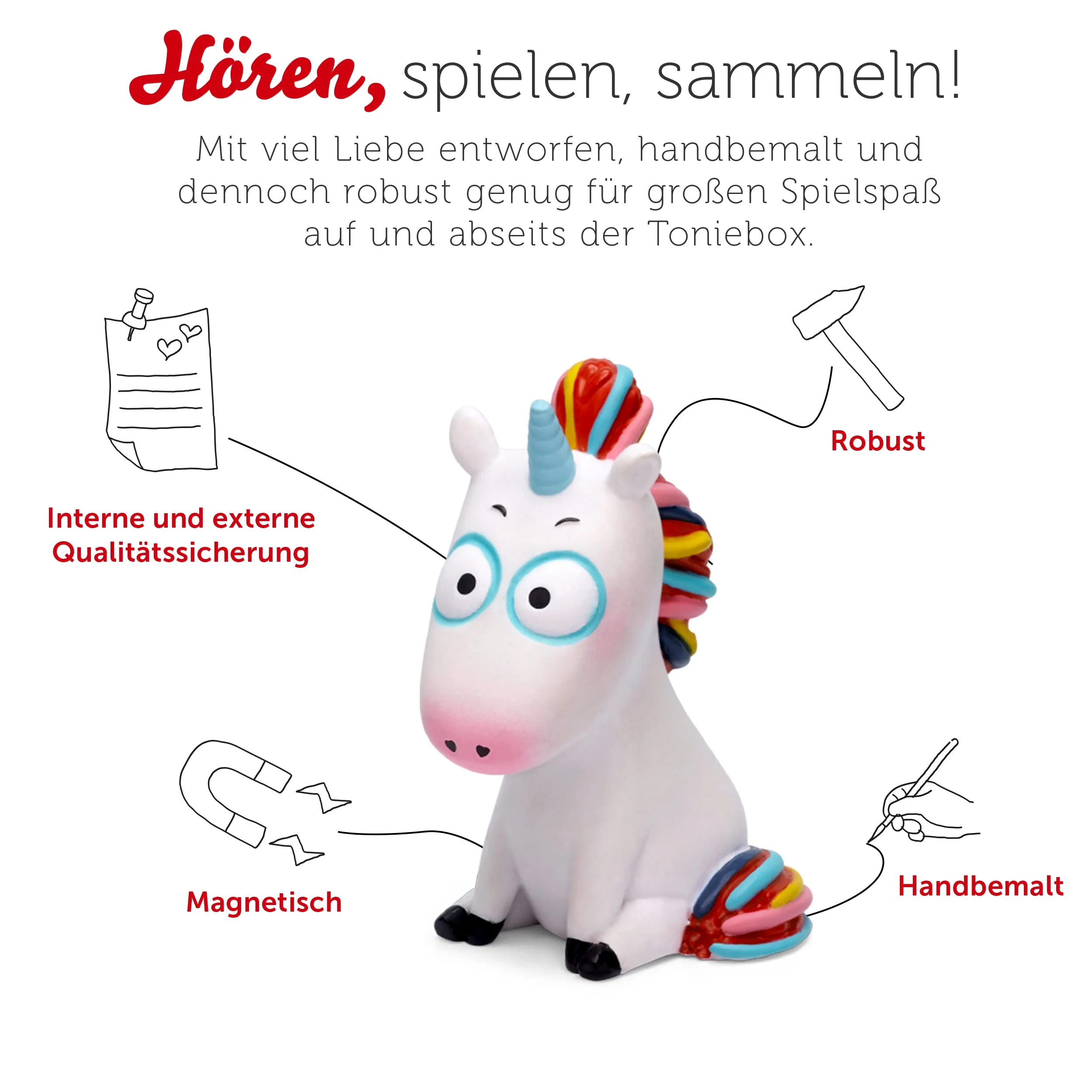 tonies Hörfiguren für Toniebox, Das NEINhorn & Das NEINhorn und die SchLANGEWEILE, Hörbuch für Kinder ab 4 Jahren, Spielzeit ca. 45 Minuten - Image 6