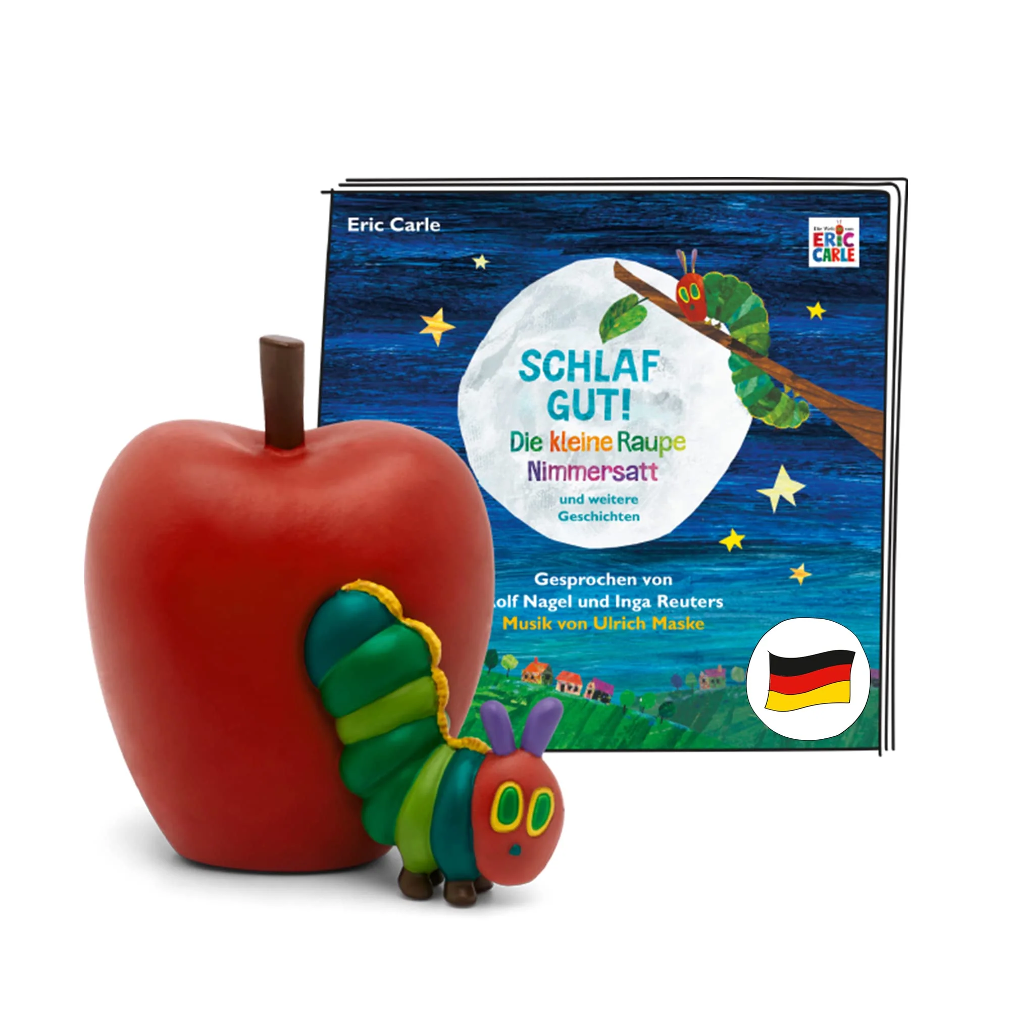 tonies Hörfiguren für Toniebox, Die kleine Raupe Nimmersatt, Hörbuch für Kinder ab 3 Jahren, Spielzeit ca. 44 Minuten