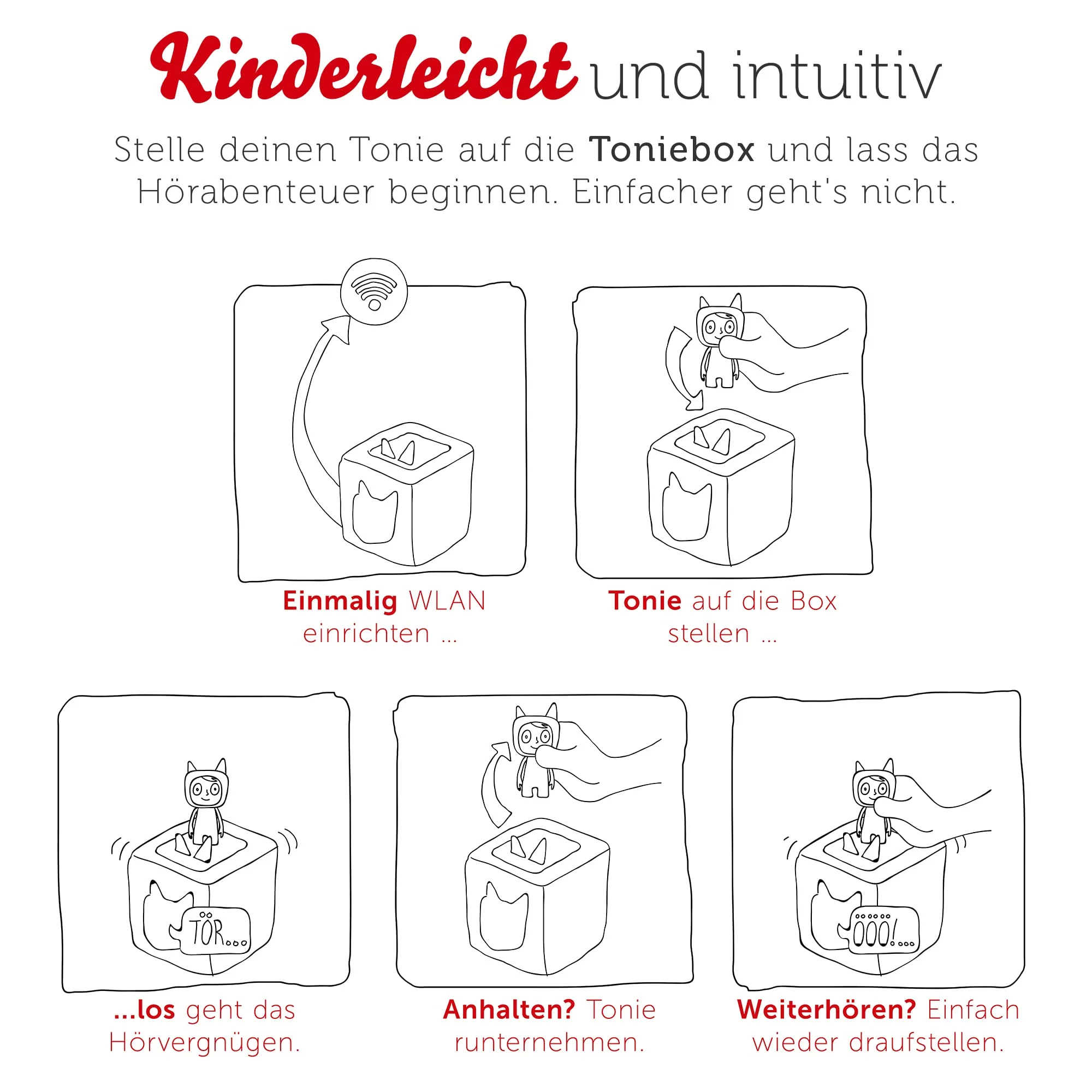 tonies Hörfiguren für Toniebox, Die kleine Raupe Nimmersatt, Hörbuch für Kinder ab 3 Jahren, Spielzeit ca. 44 Minuten - Image 4