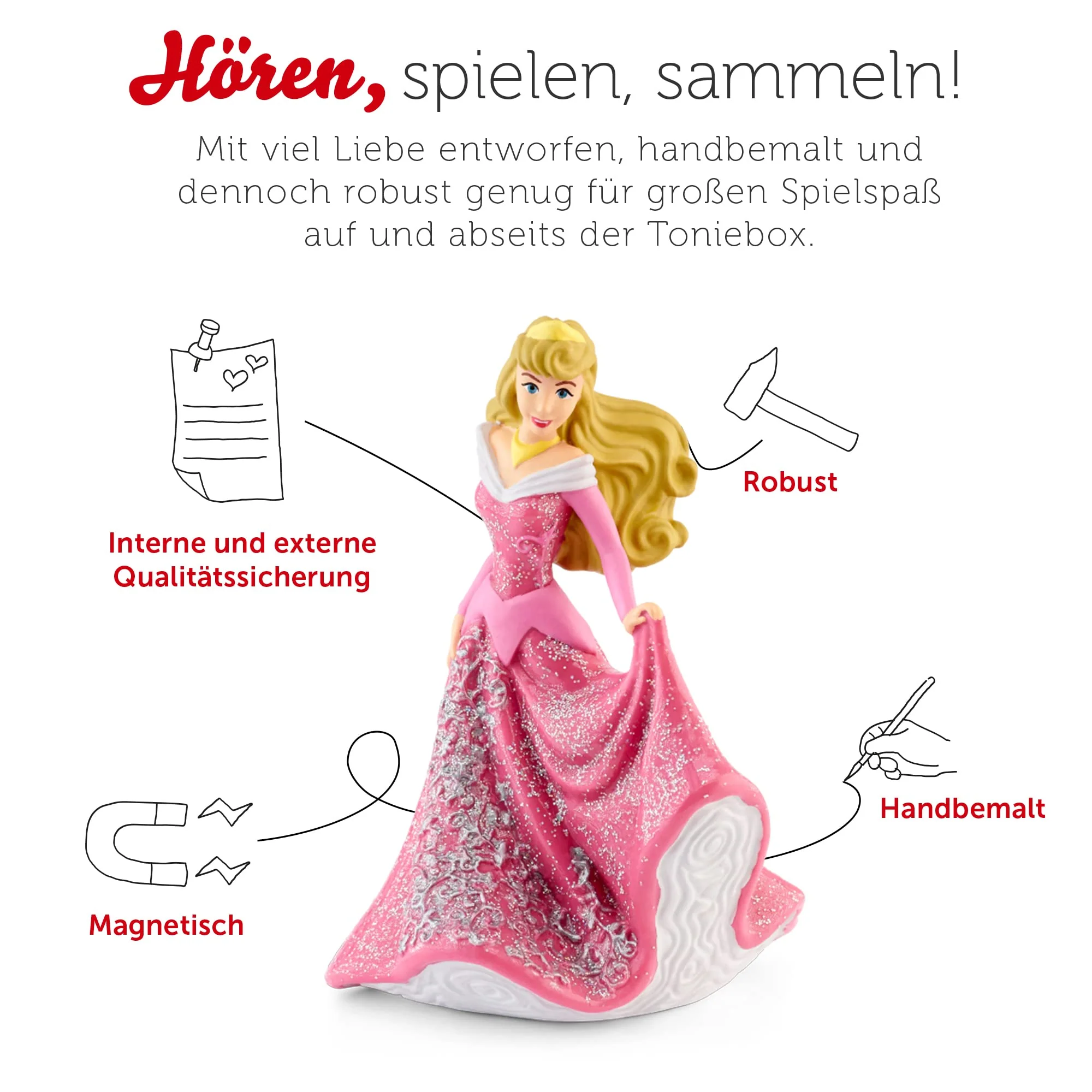 tonies Hörfiguren für Toniebox, Disney Dornröschen, Hörspiel mit Liedern für Kinder ab 4 Jahren, Spielzeit ca. 58 Minuten - Image 6
