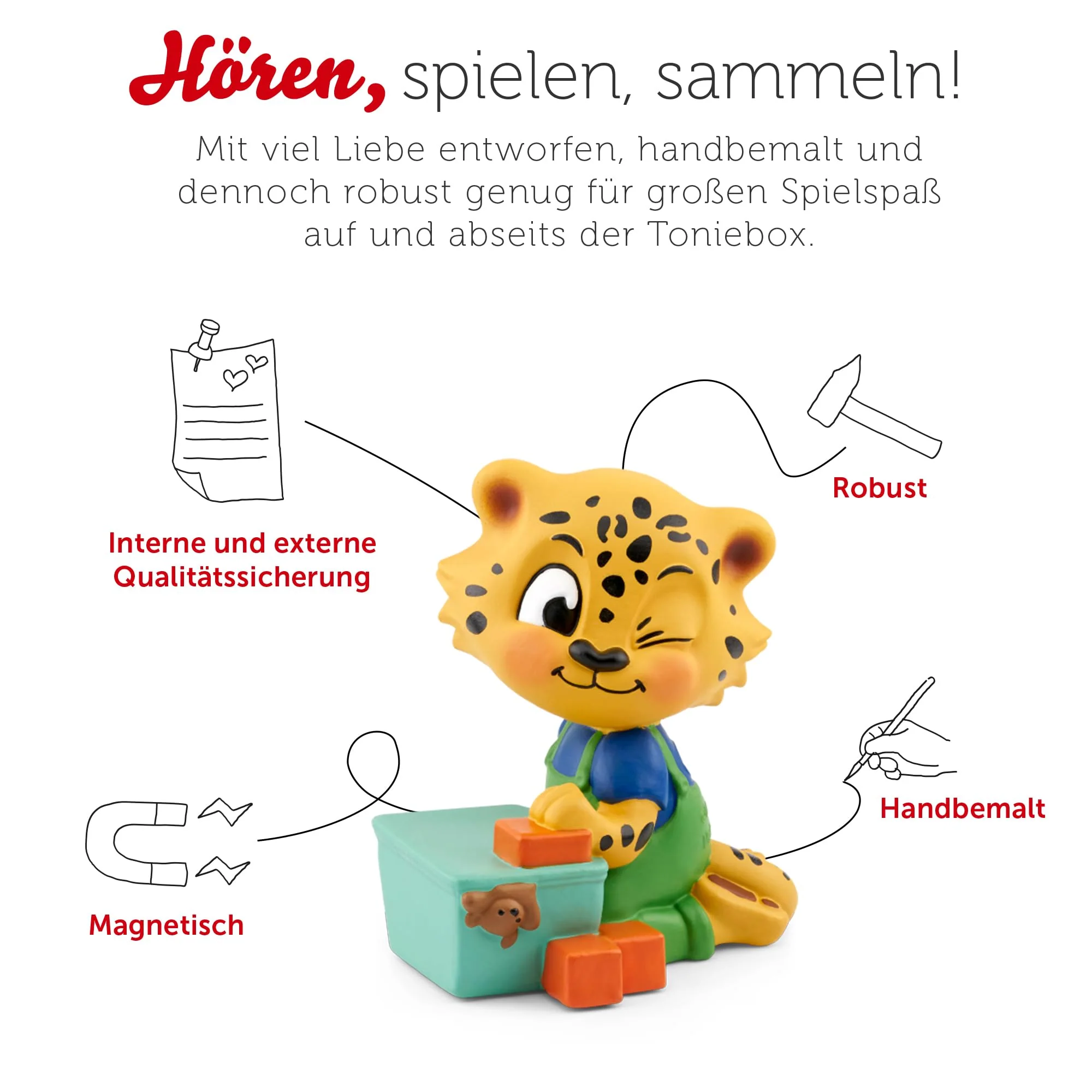 tonies Hörfiguren für Toniebox, Leos Tag – 1, 2, 3, sei beim Aufräumen dabei!, Hörspiel mit Liedern für Kinder ab 3 Jahren, Spielzeit ca. 50 Minuten - Image 6