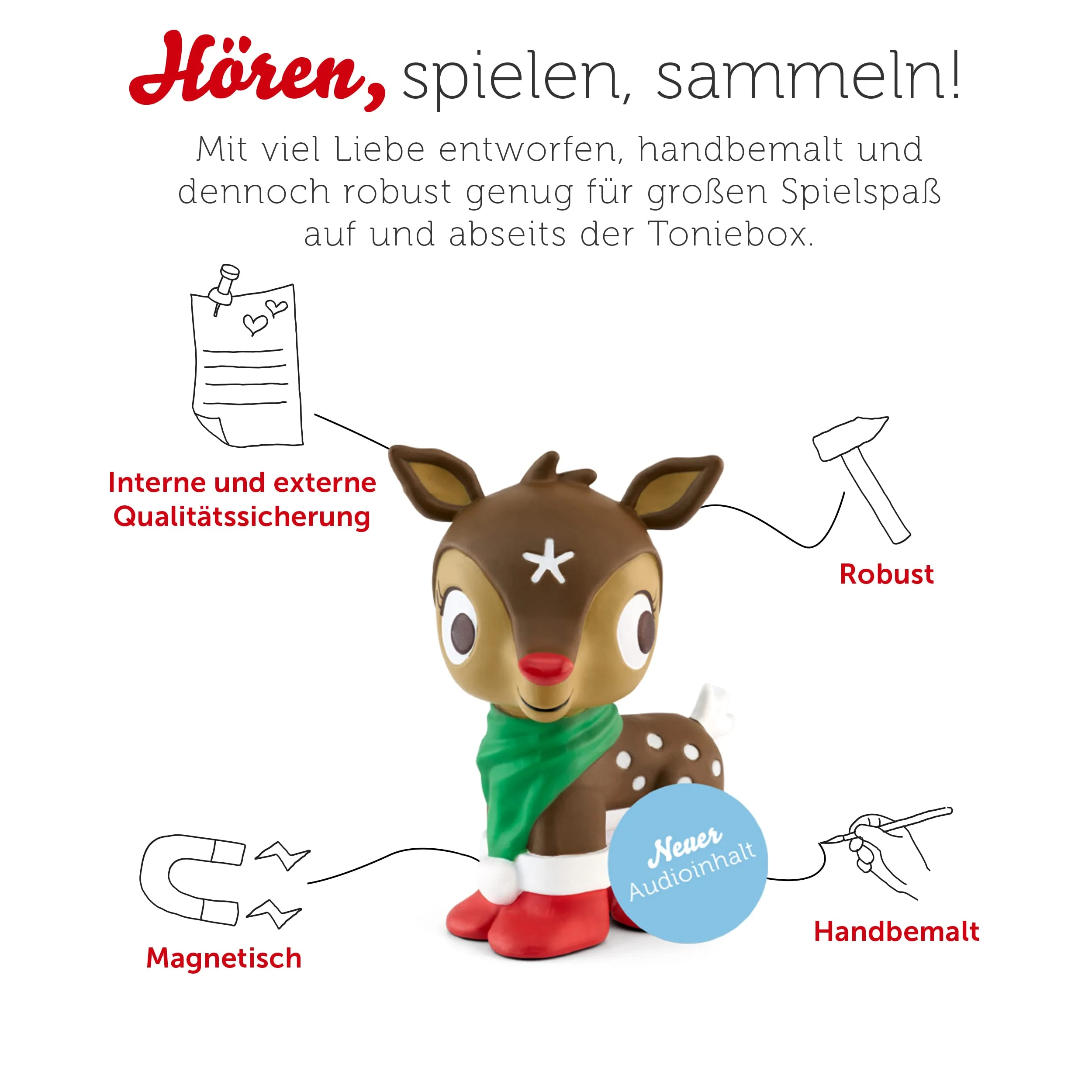 tonies Hörfiguren für Toniebox, Lieblings-Kinderlieder – Weihnachtslieder 2, Kinderlieder ab 3 Jahren, Spielzeit ca. 55 Minuten - Image 7