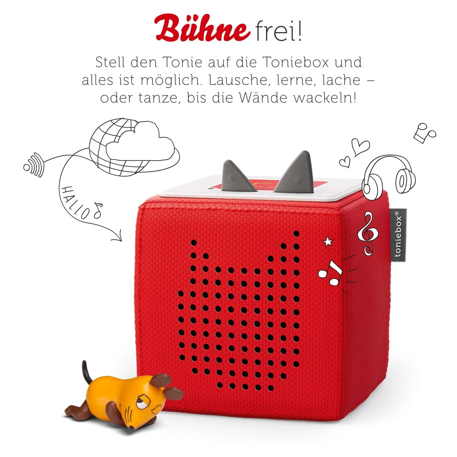 tonies Hörfiguren für Toniebox: Maus Schlaf Schön Figur mit 16 Gute Nacht Geschichten für Kinder - ca. 38 Min. - ab 3 Jahre - DEUTSCH - Image 7