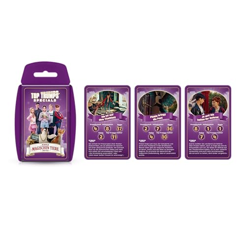 Top Trumps Die Schule der magischen Tiere Kartenspiel für Kinder - Klassisches Lernkartenspiel für Fans von Die Schule der Magischen Tiere - Alter 6+ - Deutsch - Image 8