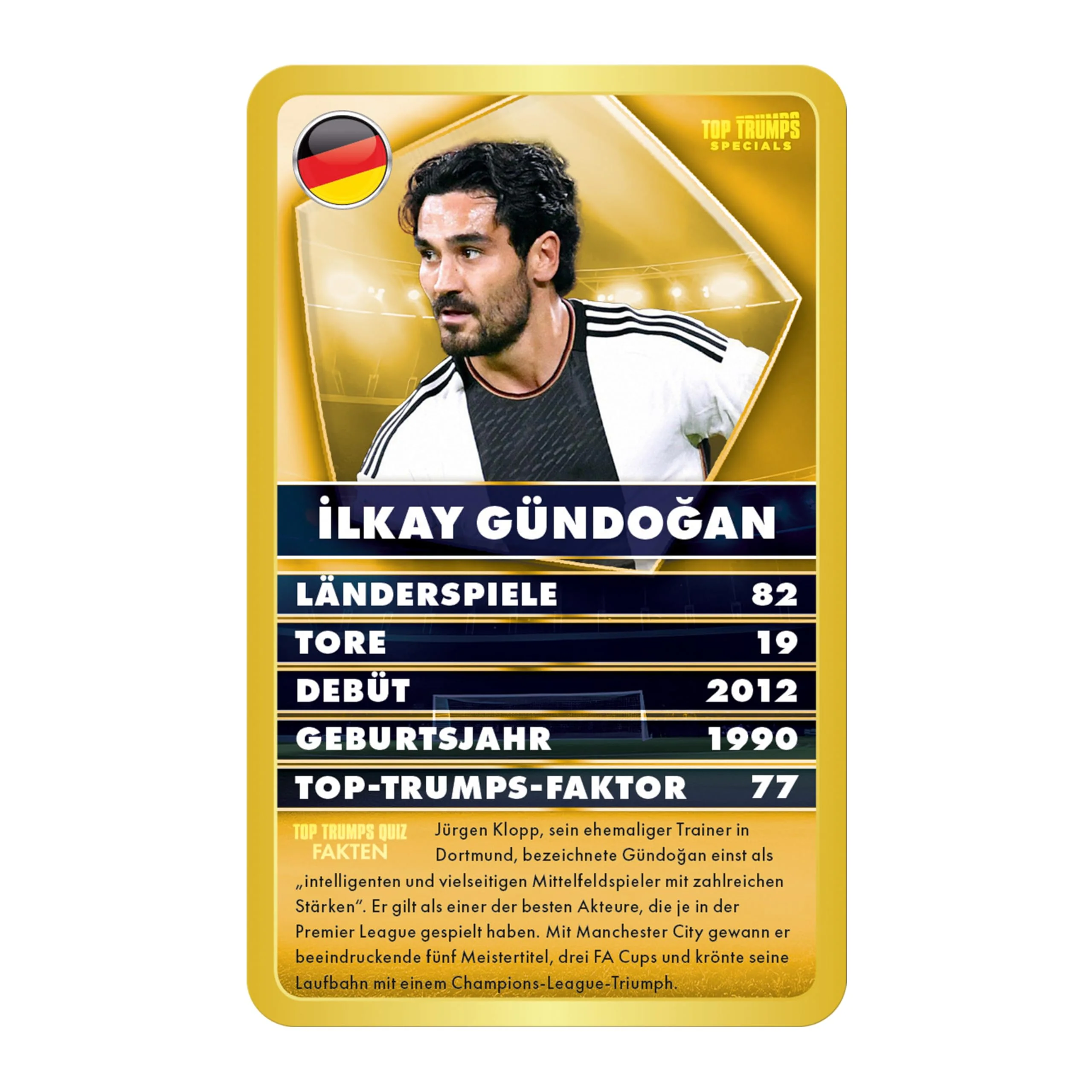 Top Trumps Wetfussballstars 6 Kartenspiel für Kinder - Klassisches WFS Lernkartenspiel für Fans von Fussball- 2+ Spieler ab 6+ Jahre - Deutsch - Image 2