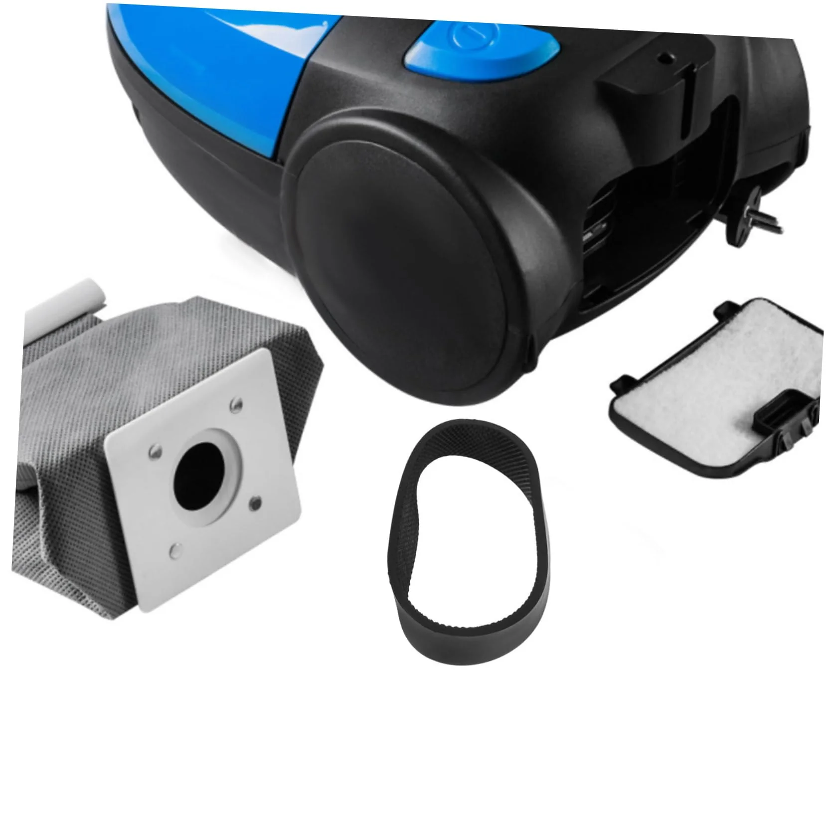 TOPPERFUN Ersatzteile für Riemen Staubsaugerantriebsriemen Staubsaugerriemen Ersatzriemen Treibriemen Ventil Aufhänger Ratsche sauberes Zubehör Plattenspieler-Gürtel Gummi Black - Image 6