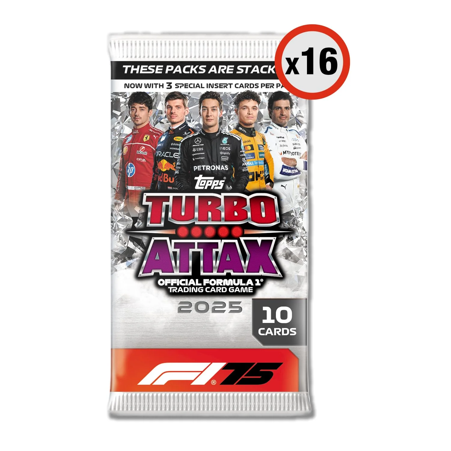 Topps Turbo Attax Formula 1 2025 - Monsterbox – 160 Turbo Attax Karten pro Box mit 12 exklusiven Karten, Einer Black Edge und Einer garantierten LE-Karte – Nur online erhältlich! - Image 9