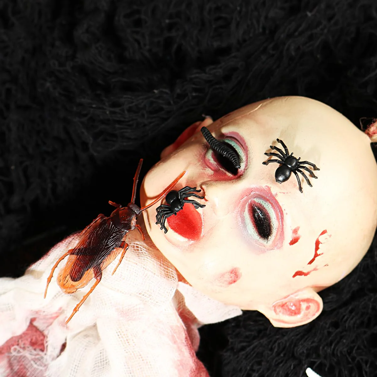 Toyvian Kunststoff Realistische Bugs, 169stücke Teiliges Von Halloween Insekten Deko Für Pranks Und Bildung Simulierte Insektenfiguren Für Halloween Partys Aprilscherz Streich Set Und Kinder Spielen - Image 4