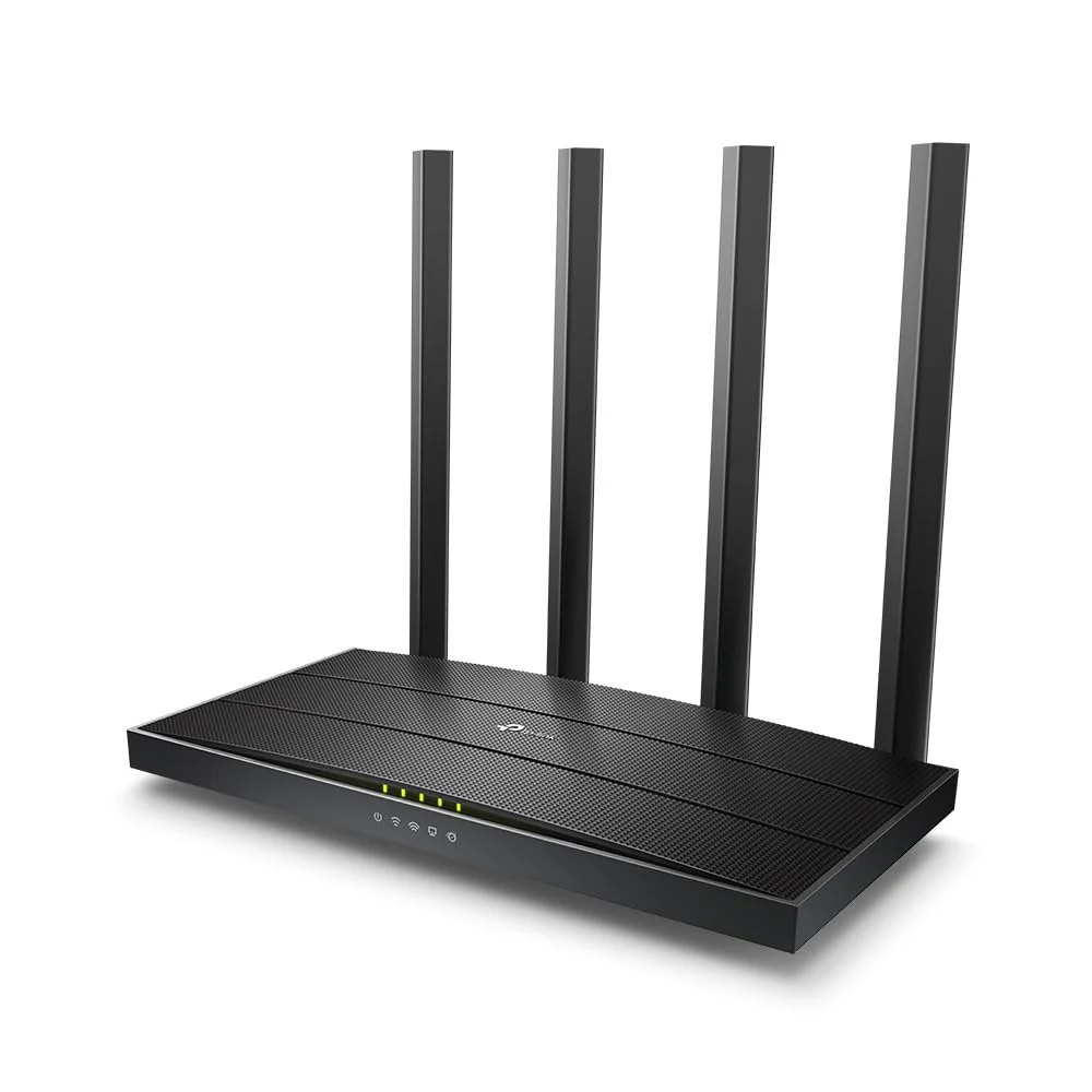 TP-Link Archer C6 Dualband Gigabit WLAN-Router (867Mbit/s 5GHz + 300Mbit/s 2,4GHz, 4 Gigabit LAN-Port, MU-MIMO, IPTV, Unterstützt keine DSL-Funktion - Image 4