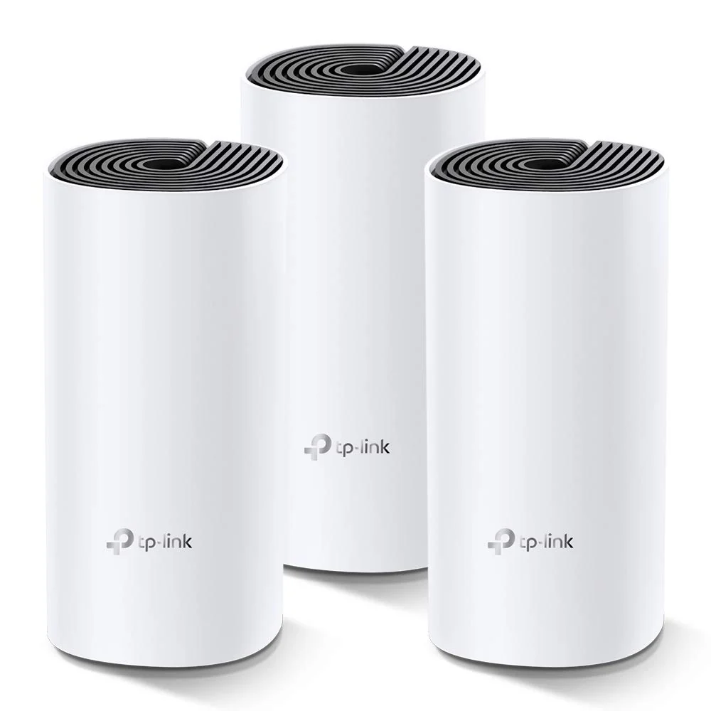 TP-Link Deco M4 Mesh WLAN Set (3er Pack), AC1200 Dual Band Router & Repeater, 2x Gigabit Ports für jede Einheit, empfohlen für Häuser mit 3-5 Schlafzimmern, Umfassender Jugendschutz - Image 3