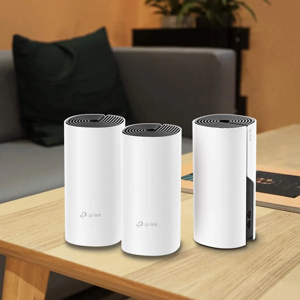 TP-Link Deco M4 Mesh WLAN Set (3er Pack), AC1200 Dual Band Router & Repeater, 2x Gigabit Ports für jede Einheit, empfohlen für Häuser mit 3-5 Schlafzimmern, Umfassender Jugendschutz - Image 5
