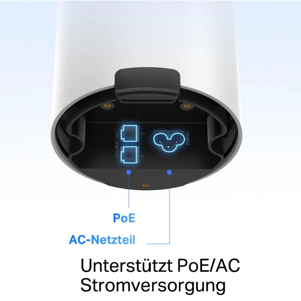 TP-Link Deco X50-Outdoor Wi-Fi 6 Mesh WLAN, AX3000 Dualband Router (2× Gigabit ports, 802.at PoE, Außenbereich, Kompatibel mit allen Deco-Modellen) - Image 3