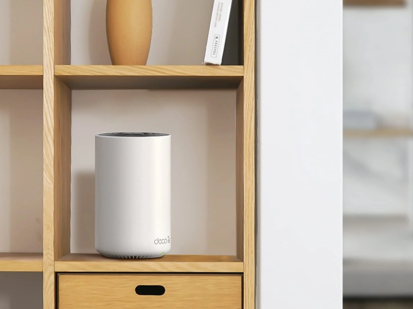 TP-Link Deco XE75 Mesh WLAN Set (1 Pack), Wi-Fi 6E AXE5400 Tri-Band Router & Repeater, 3× Gigabit Ports, Zusatzeinheit, empfohlen für Häuser mit 1-2 Schlafzimmern, Umfassender Jugendschutz, WPA3 - Image 3