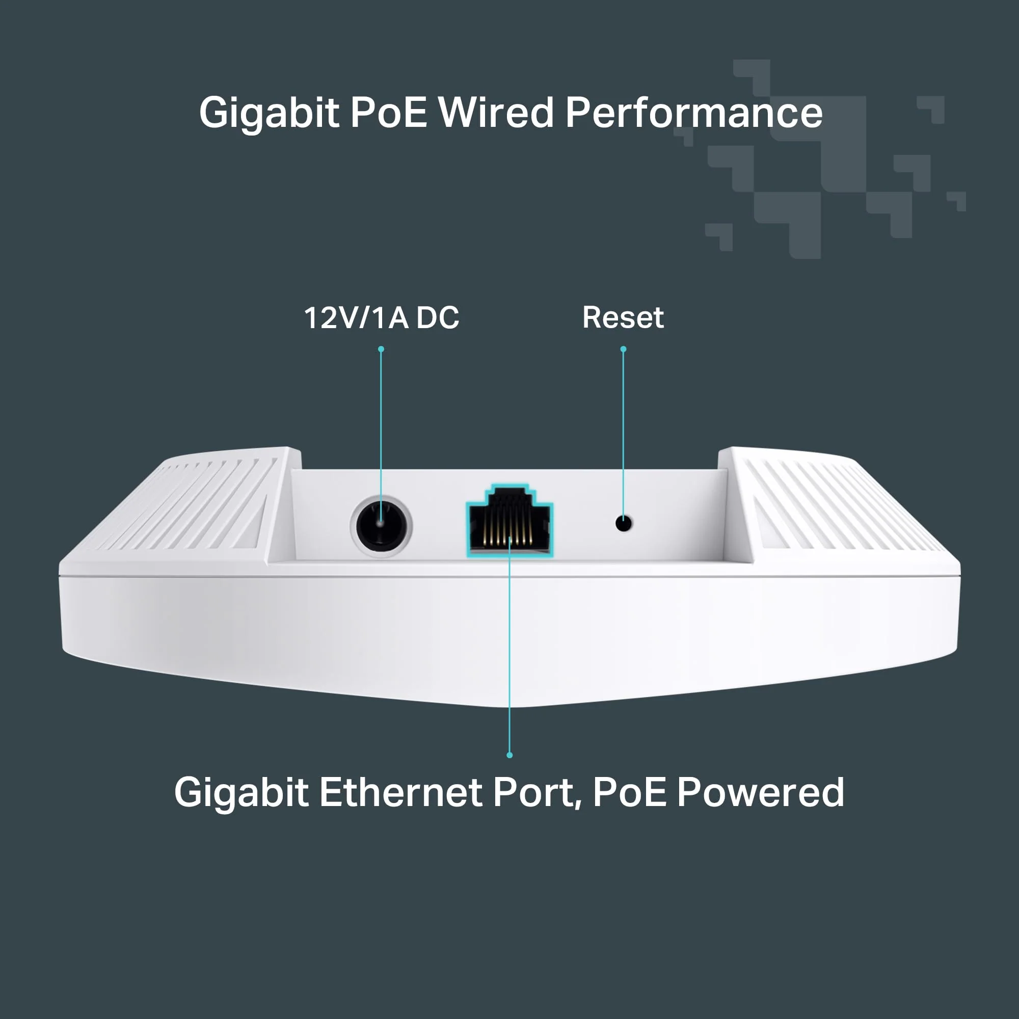 TP-Link Festa F61 Access Point AX1800 WiFi 6, Kostenlose Cloud-Verwaltung, 802.3af/at PoE oder 48V passives PoE oder 12V/1A DC, Festa Mesh, OFDMA, MU-MIMO, Bis zu 250 Clients, Gastnetzwerk, VPN, VLAN - Image 11
