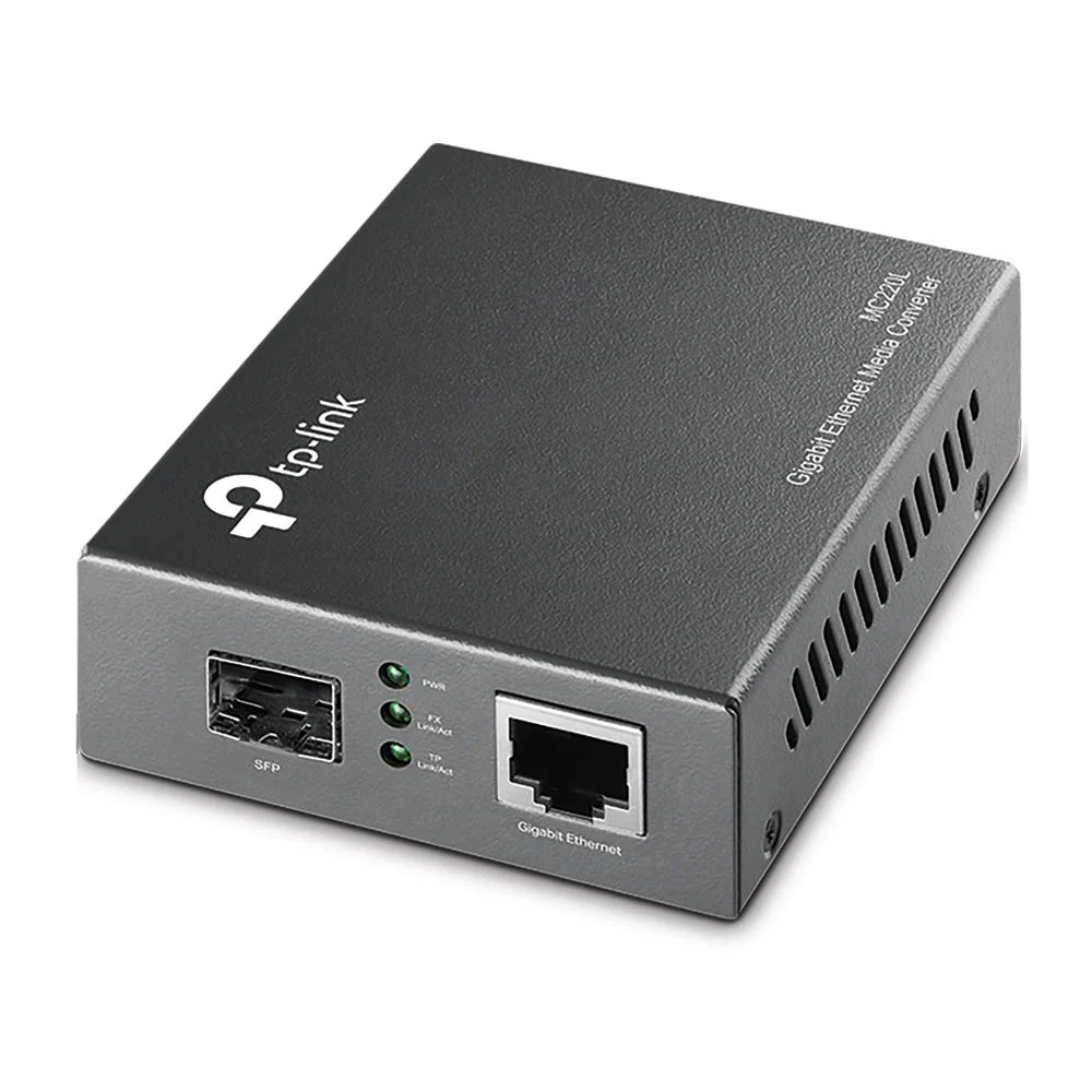 TP-Link Gigabit SFP Media Converter, Complies with IEEE 802.3ab and IEEE 802.3z, FX Port Supports Hot-Swappable (MC220L) - Image 2