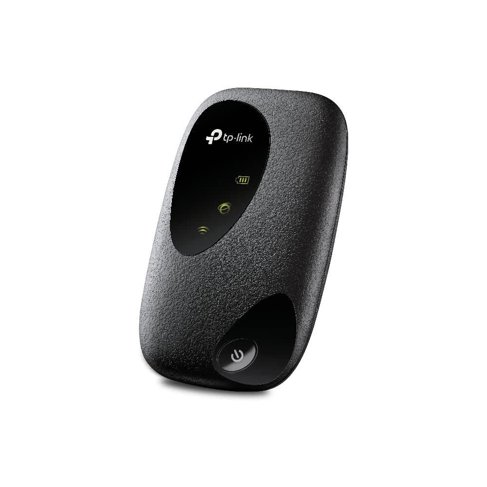 TP-Link M7000 mobiler WLAN Router (4G/LTE bis zu 150Mbit/s Download/ 50Mbit/s Upload, Hotspot, 2150mAh Akku, kompatibel mit Allen europäischen SIM Karten) Neue Fassung