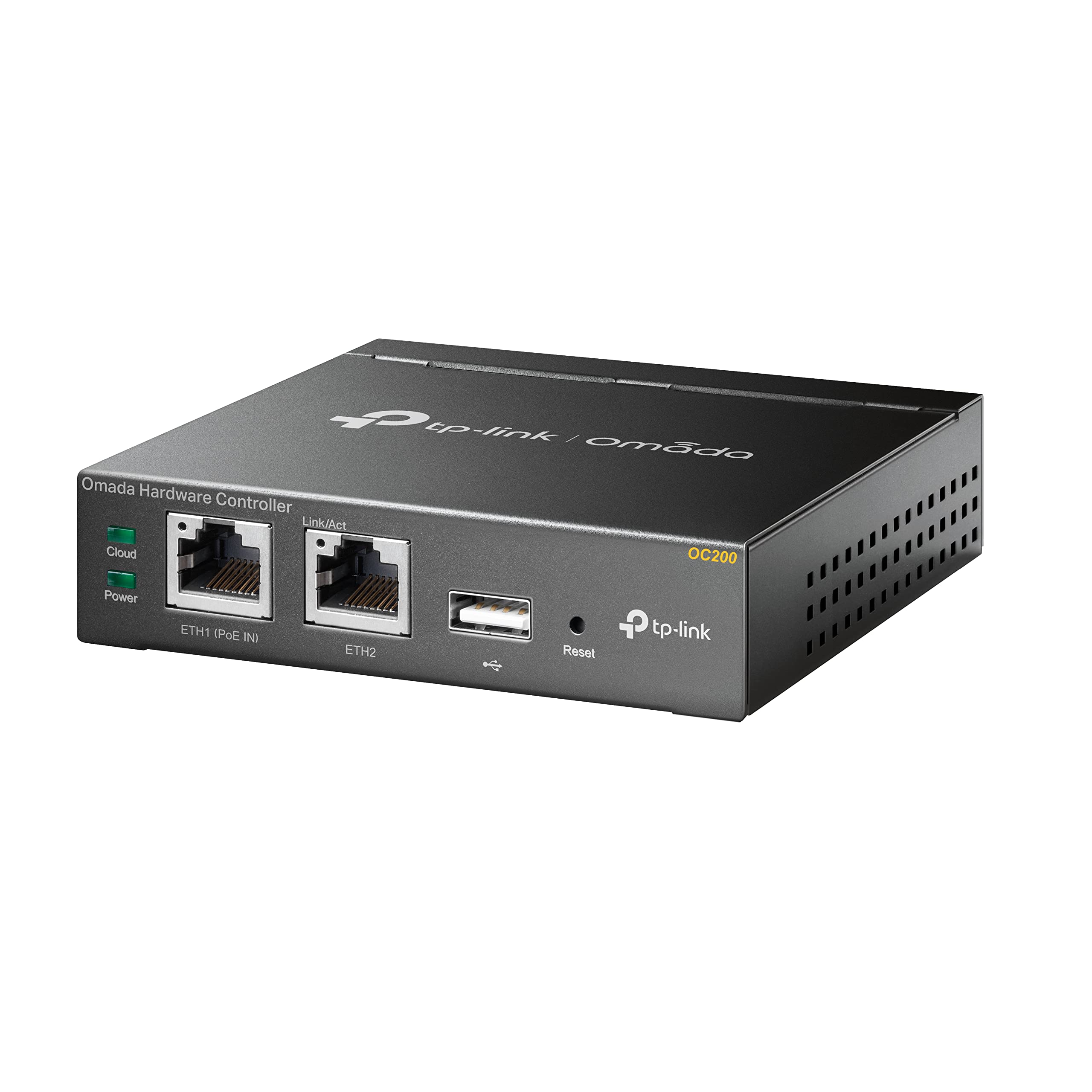 TP-Link OC200 Omada Hybrid PoE Hardware Controller für EAP Serie, USB Port für automatisches Backup, Cloud-Dienst, mobile APP, Plug and Play, Metallgehäuse, grau metallic - Image 4