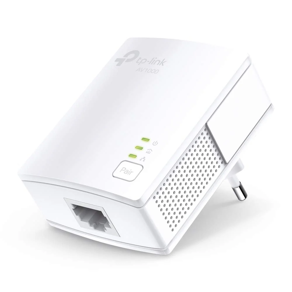 TP-Link Powerline Adapter Set TL-PA717 KIT(1000Mbit/s, Gigabit-Port, Plug&Play, Kompatibel mit Allen HomePlug AV/AV2 Powerline Adaptern, Ideal für Media-Streaming