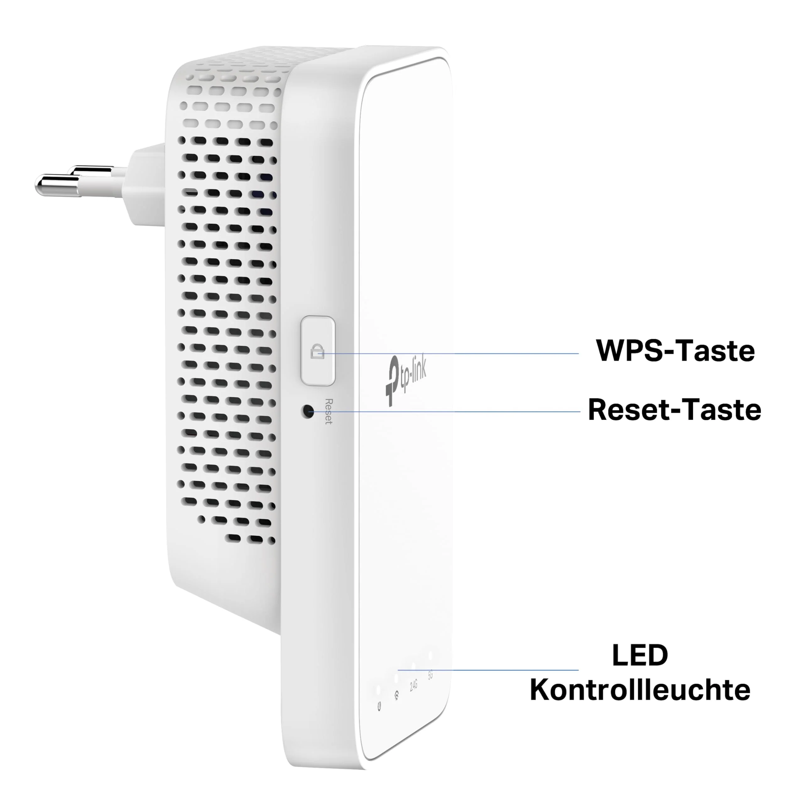 TP-Link RE330 WLAN Verstärker Repeater AC1200 (867MBit/s 5GHz + 300MBit/s 2,4GHz, WLAN Verstärker, App Steuerung, Signalstärkeanzeige, kompatibel zu allen WLAN Geräten, AP Modus) - Image 3