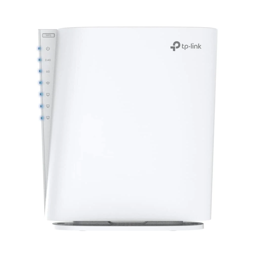 TP-Link RE900XD WiFi 6 WLAN Verstärker Repeater AX6000, 160-MHz-Kanal, 2,5-Gbit/s-Port + 2× Gigabit-Ports, 4×4 MU-MIMO, WPA 3, Der leistungsstärkste Wi-Fi 6 Repeater von TP-Link