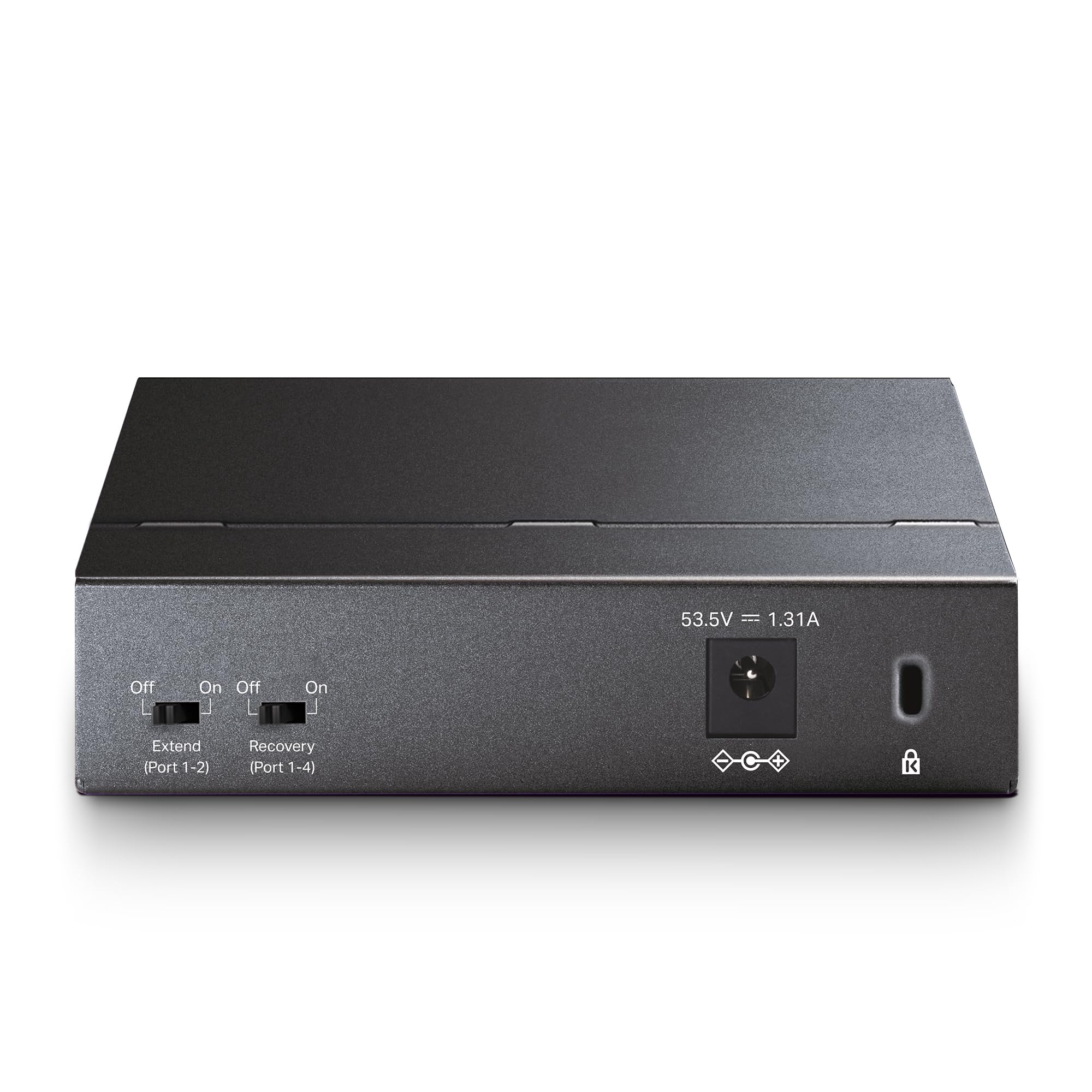TP-Link TL-SG1005P PoE Switch 5-Port Gigabit Lan Switch mit 4 PoE+ Ports (65 Watt, IEEE-802.3af/at PoE,lüfterlos, Plug-and-Play, robustes Metallgehäuse) Schwarz - Image 4
