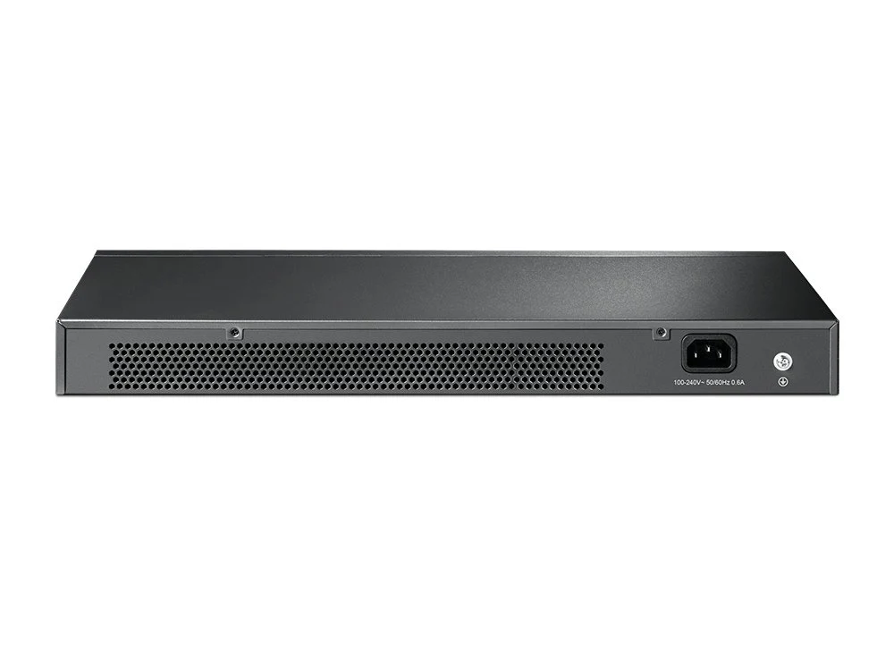 TP-Link TL-SG1024 24 Port Gigabit Netzwerk Switch ( 19 Zoll Rack-Montage, 24*RJ-45 LAN Ports, Metallgehäuse, , unmanaged, Plug-und-Play, Lifetime-Garantie)schwarz - Image 4