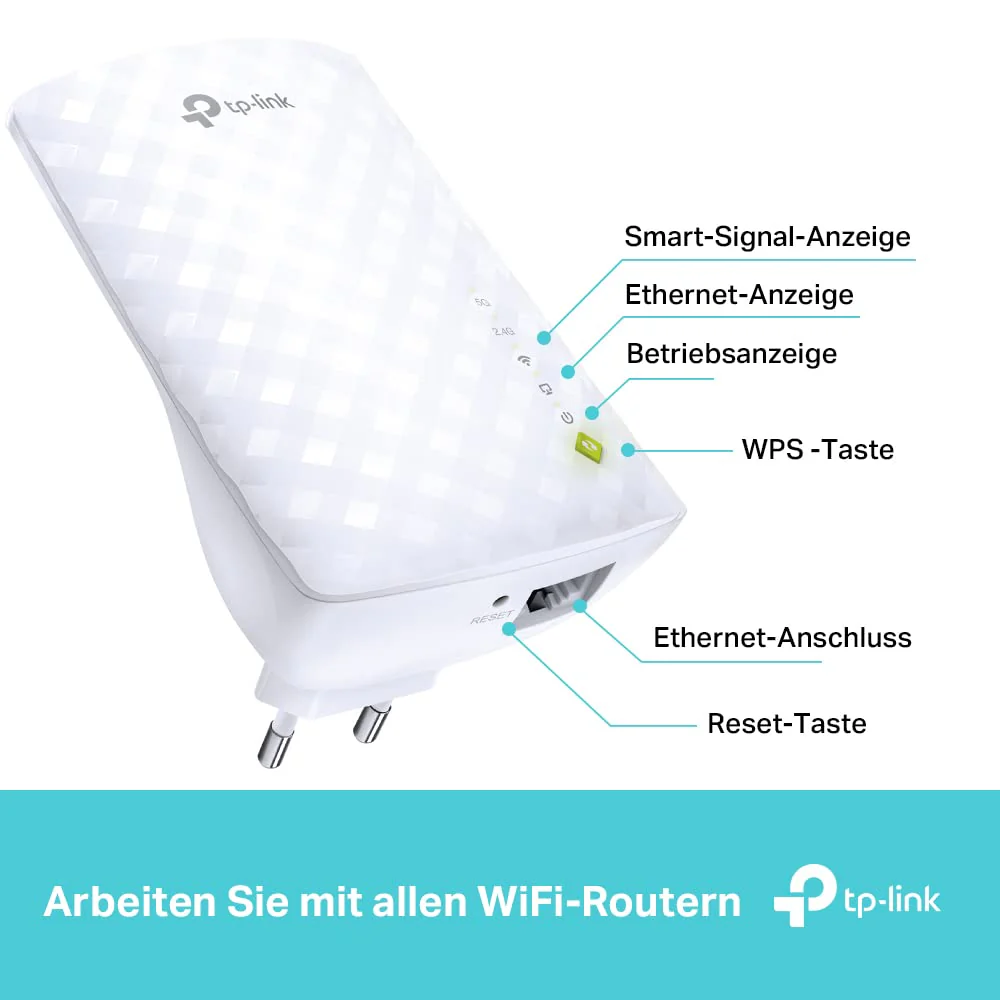 TP-Link WIFITL-RE200 (UE) - Blanc - Image 5