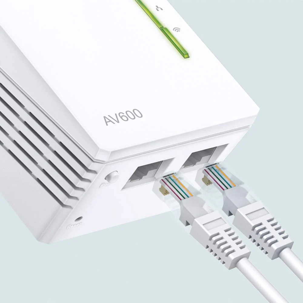 TP-Link WLAN Powerline Adapter TL-WPA4220 WLAN 300Mbit/s, AV600 Powerline, Zusatzeinheit, Es kann nicht alleine verwendet werden - Image 4