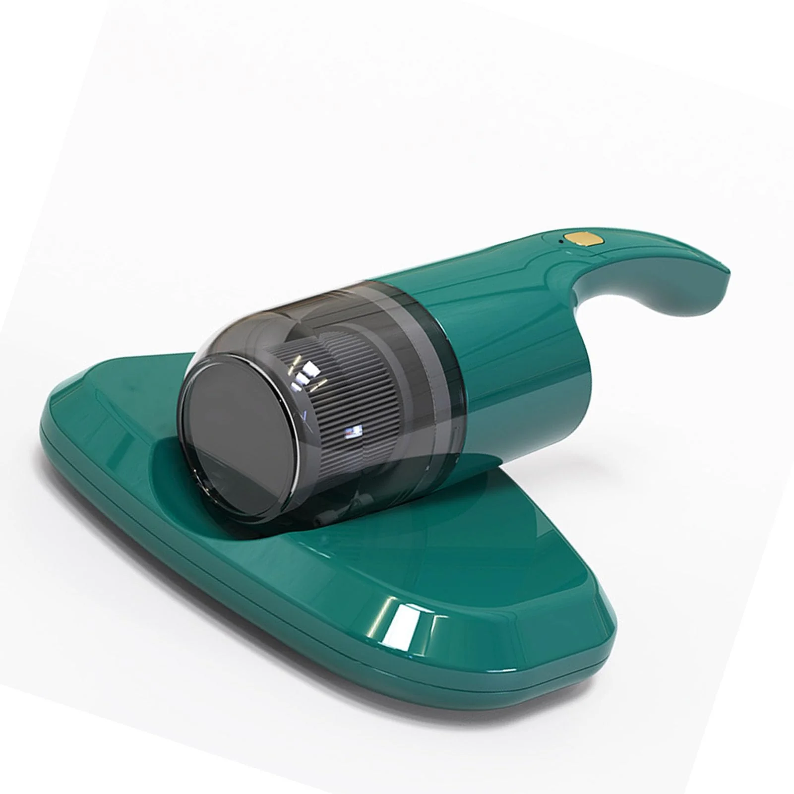 Tragbarer Matratzenstaubsauger, Leistungsstarke Absaugung, Leicht zu Reinigen, Leiser Betrieb, Effiziente Filterung, Bettstaubsauger, Vielseitig Einsetzbar, 350 W, für Sofa (Green) - Image 4