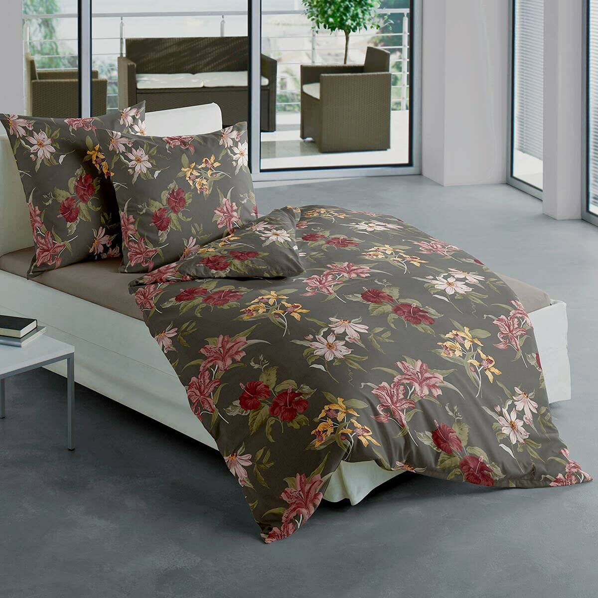 Traumschlaf Biber Bettwäsche Luise 1 Bettbezug 135 x 200 cm + 1 Kissenbezug 80 x 80 cm - Image 8