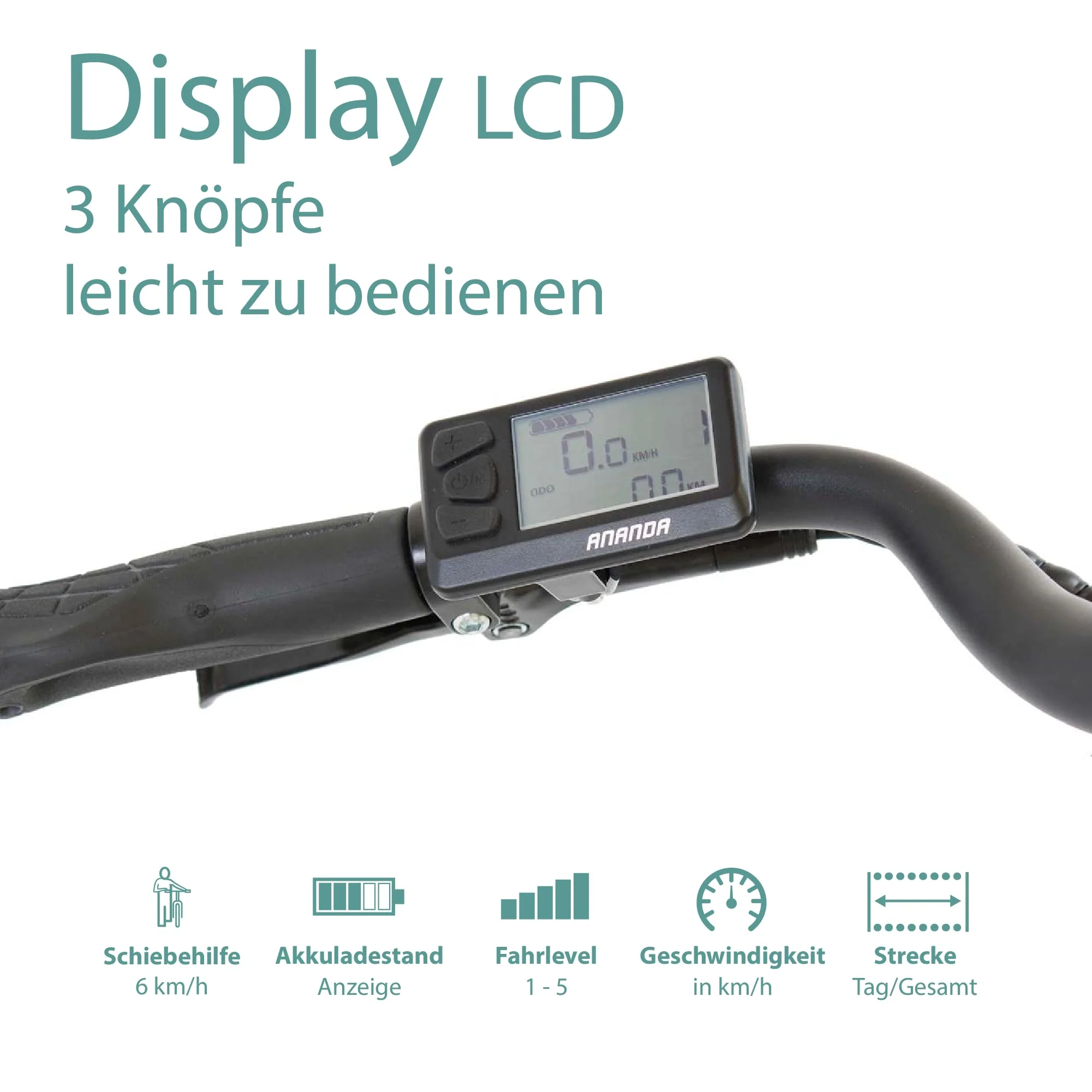 TRETWERK 28 Zoll E-Bike Herren Cityrad - Sonic Nexus - Pedelec Herrenfahrrad mit 7 Gang Nabenschaltung -Elektrofahrrad mit Mittelmotor - weiß 50cm - Image 5
