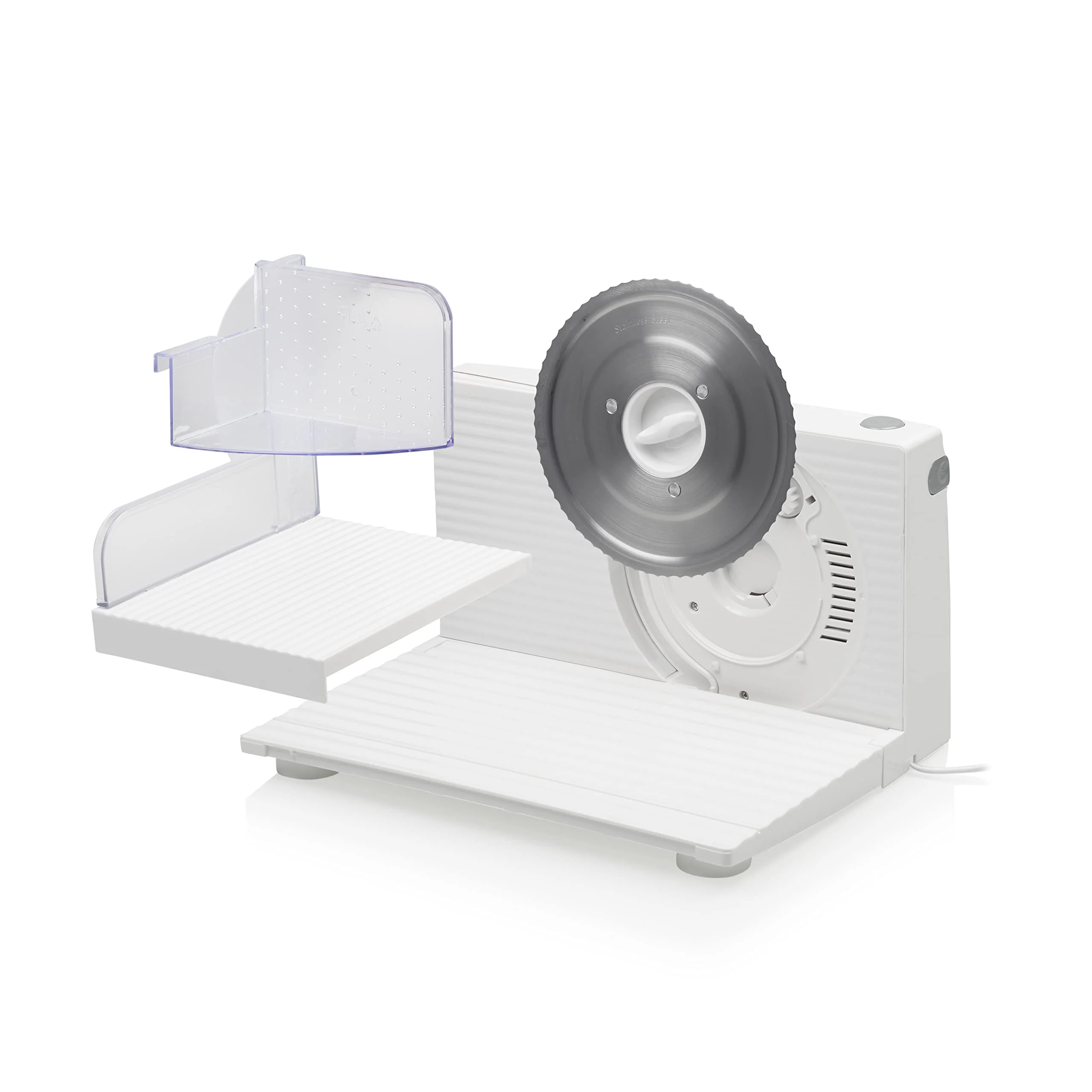 Tristar EM-2098 Allesschneider – 170 mm Edelstahlklinge – 150 W – Einstellbare Scheibenstärke - Image 2