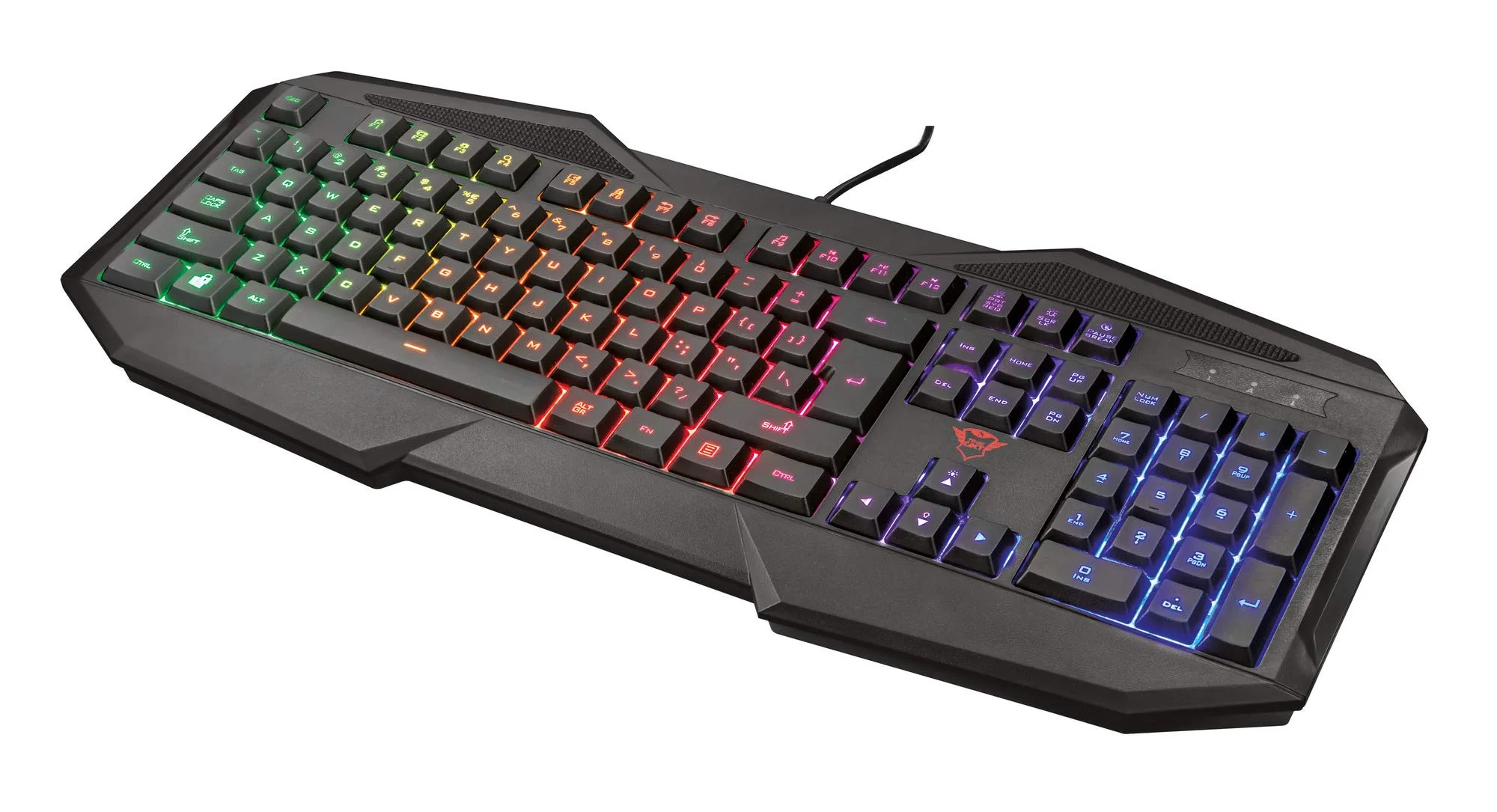 Trust Gaming Avonn Gaming Beleuchtete Tastatur [Italienisches Layout] Schwarz - Image 5
