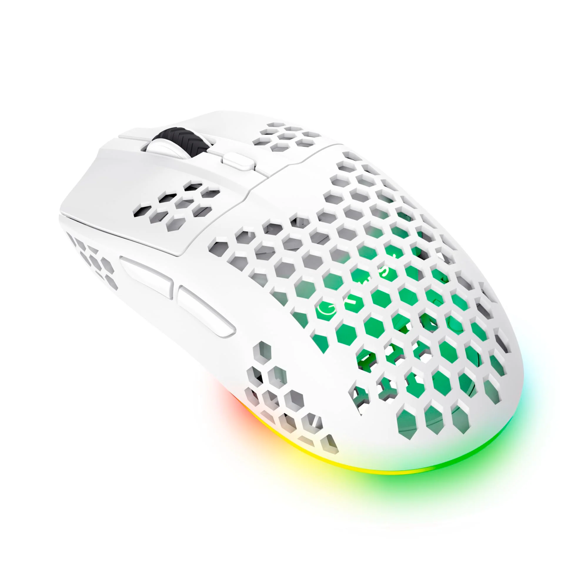 Trust Gaming GXT 929 Helox Kabellose Gaming Maus, Ultraleichte Maus 75g, 80h Dauerbetrieb, 2,4-GHz-Mikro-USB-Empfänger, Einstellbare DPI (800-4800), 6 Programmierbare Tasten, Gaming PC MMO - Weiß - Image 13