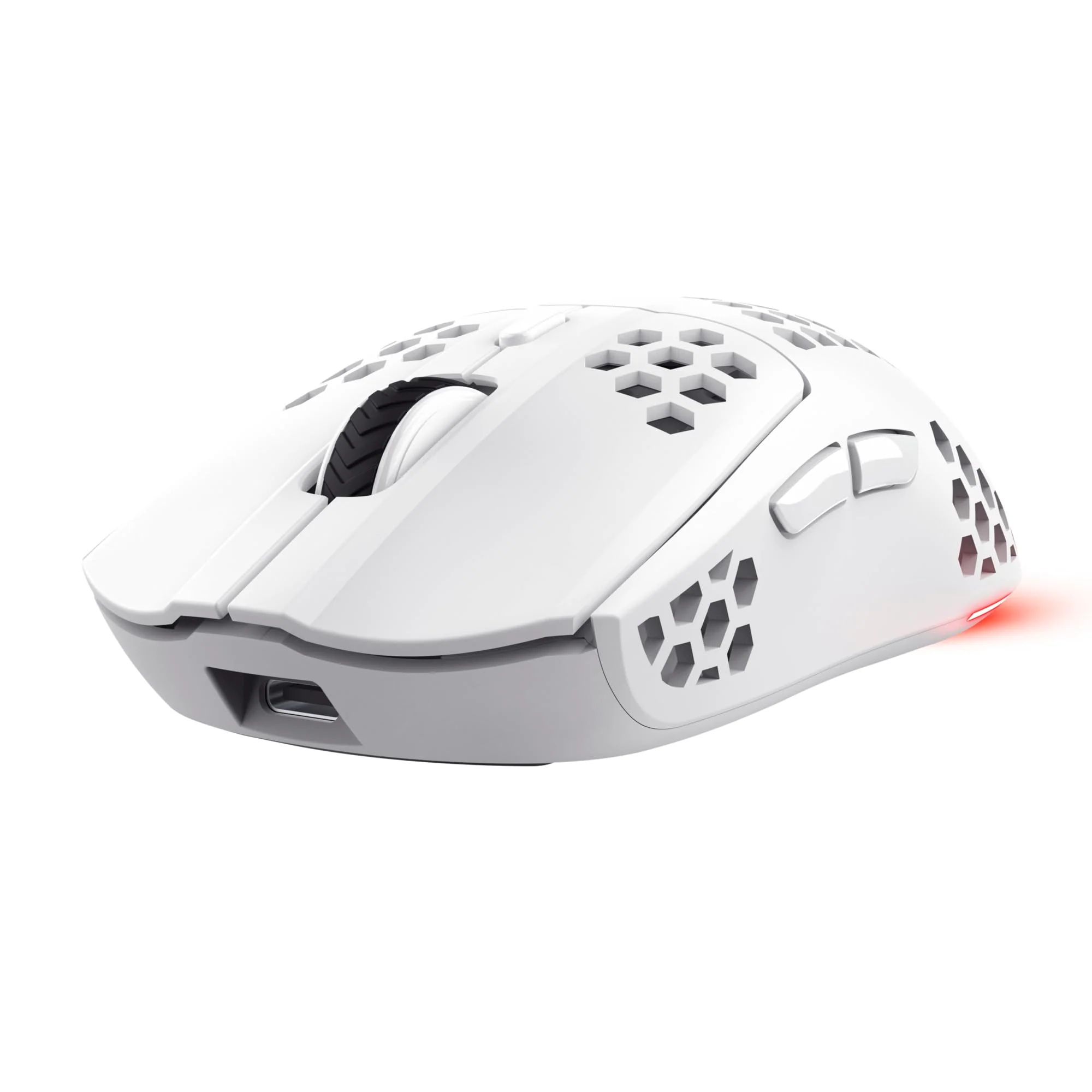 Trust Gaming GXT 929 Helox Kabellose Gaming Maus, Ultraleichte Maus 75g, 80h Dauerbetrieb, 2,4-GHz-Mikro-USB-Empfänger, Einstellbare DPI (800-4800), 6 Programmierbare Tasten, Gaming PC MMO - Weiß - Image 8
