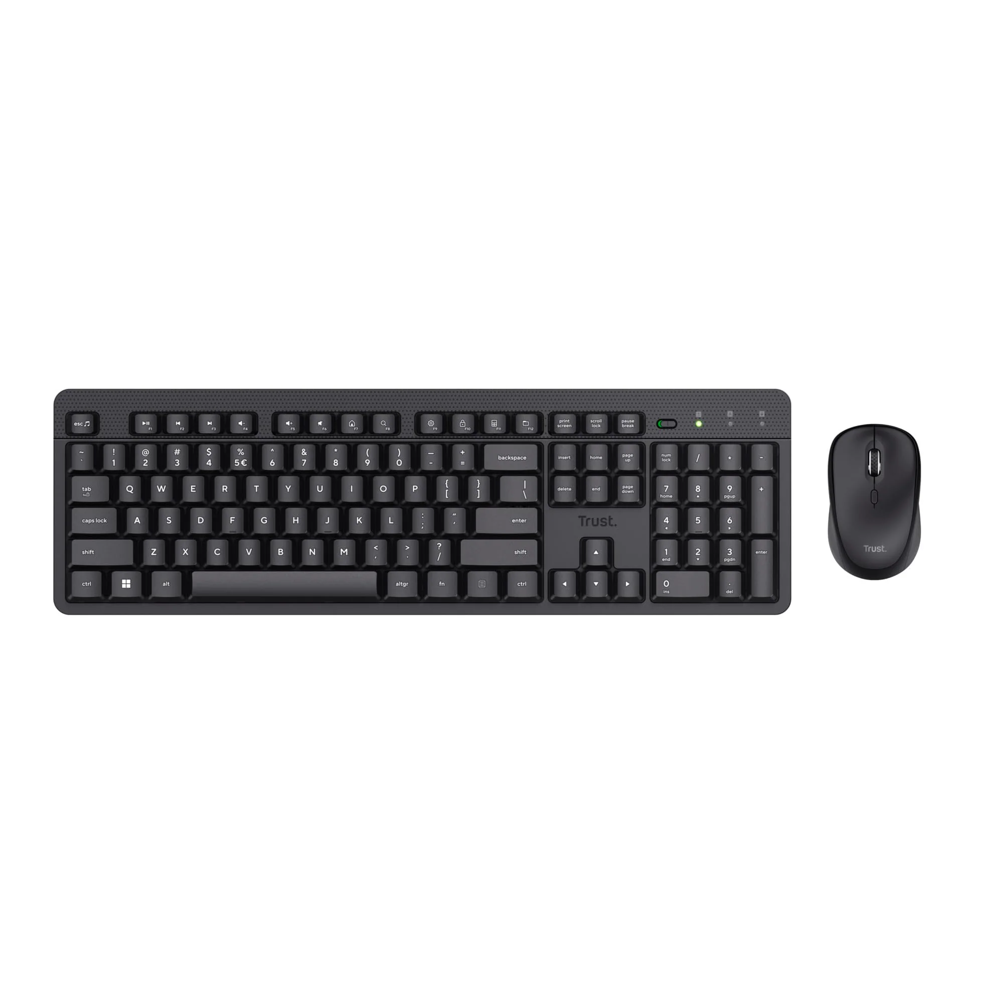 Trust ODY II Niederländisches QWERTY-Layout Tastatur und Maus Set Kabellos - Image 12