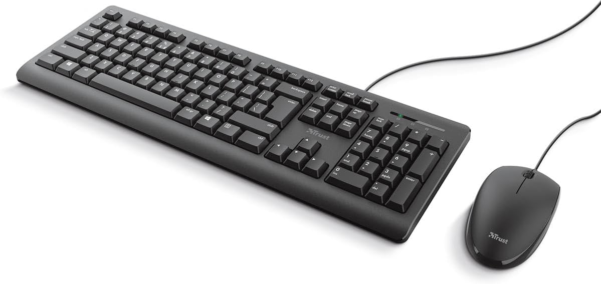 Trust Primo Tastatur Maus Set, Belgisches AZERTY-Layout - Image 6