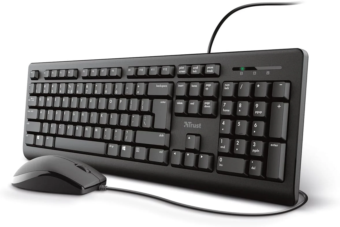 Trust Primo Tastatur Maus Set, Belgisches AZERTY-Layout - Image 7