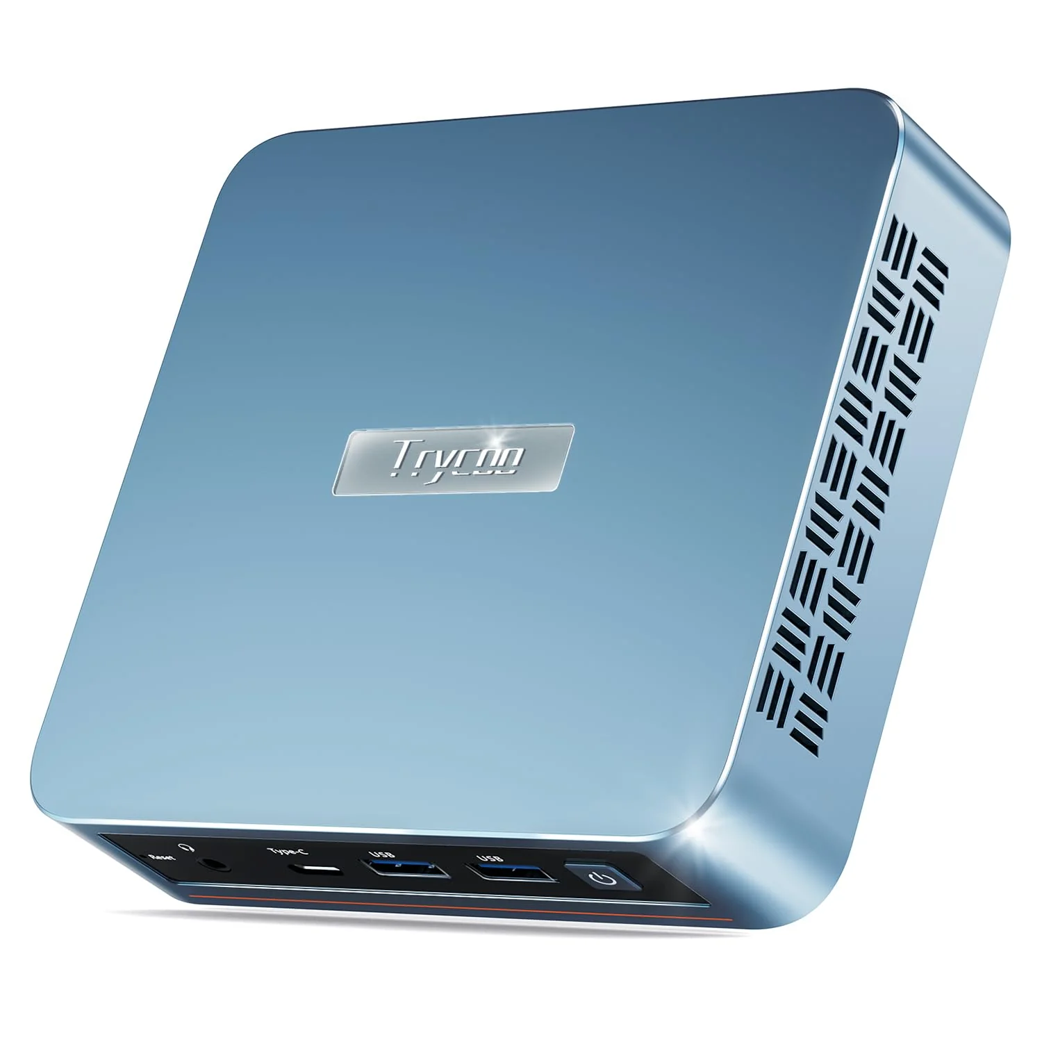 Trycoo WI-6 Mini PC 16 GB RAM 512 GB M.2 SSD, Intel 12. Generation N95 (bis zu 3,4 GHz) Mini Computer, 4K Mini Desktop PC Win 11 Pro, Gigabit-Ethernet/WiFi/BT/2* HDMI/USB-C, für Alltag Verwenden - Image 4