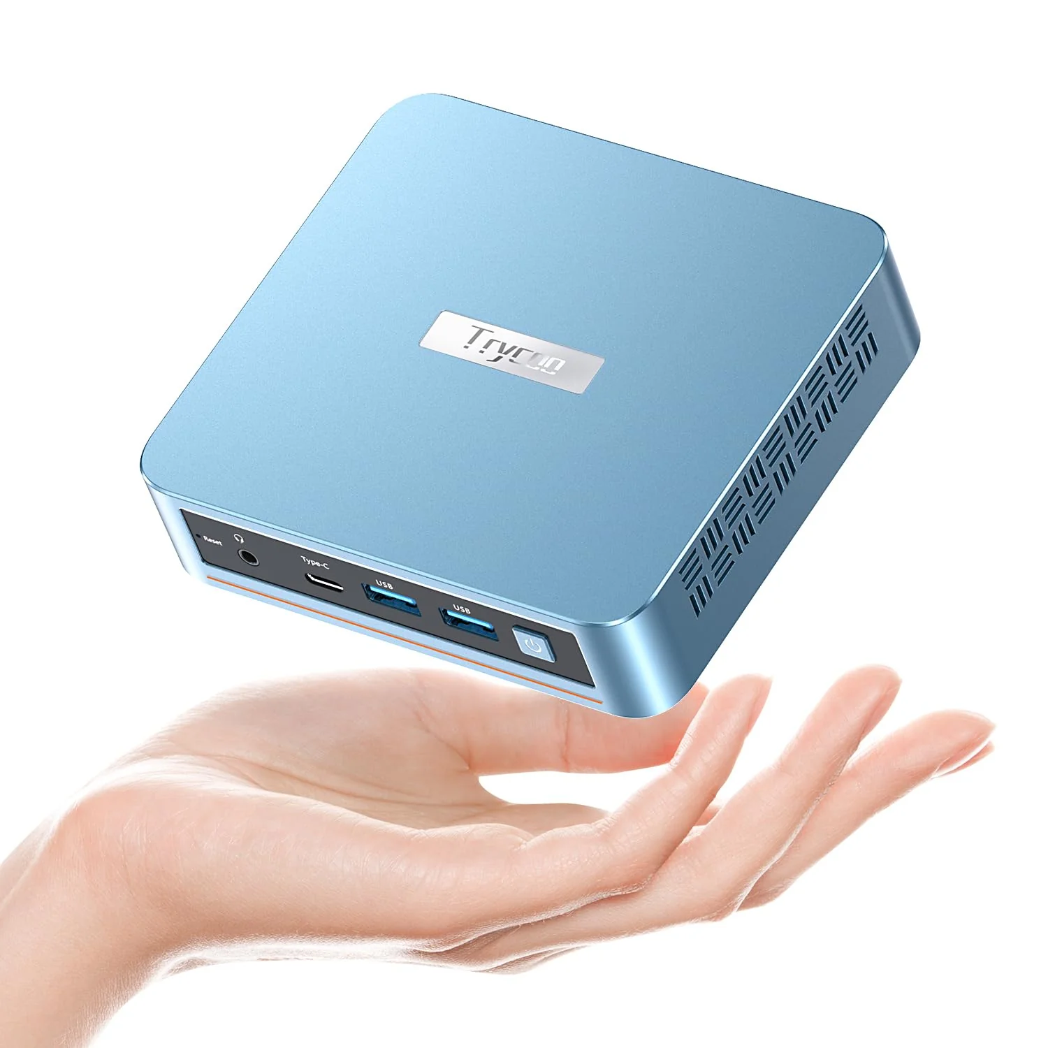 Trycoo WI-6 Mini PC 16 GB RAM 512 GB M.2 SSD, Intel 12. Generation N95 (bis zu 3,4 GHz) Mini Computer, 4K Mini Desktop PC Win 11 Pro, Gigabit-Ethernet/WiFi/BT/2* HDMI/USB-C, für Alltag Verwenden - Image 5