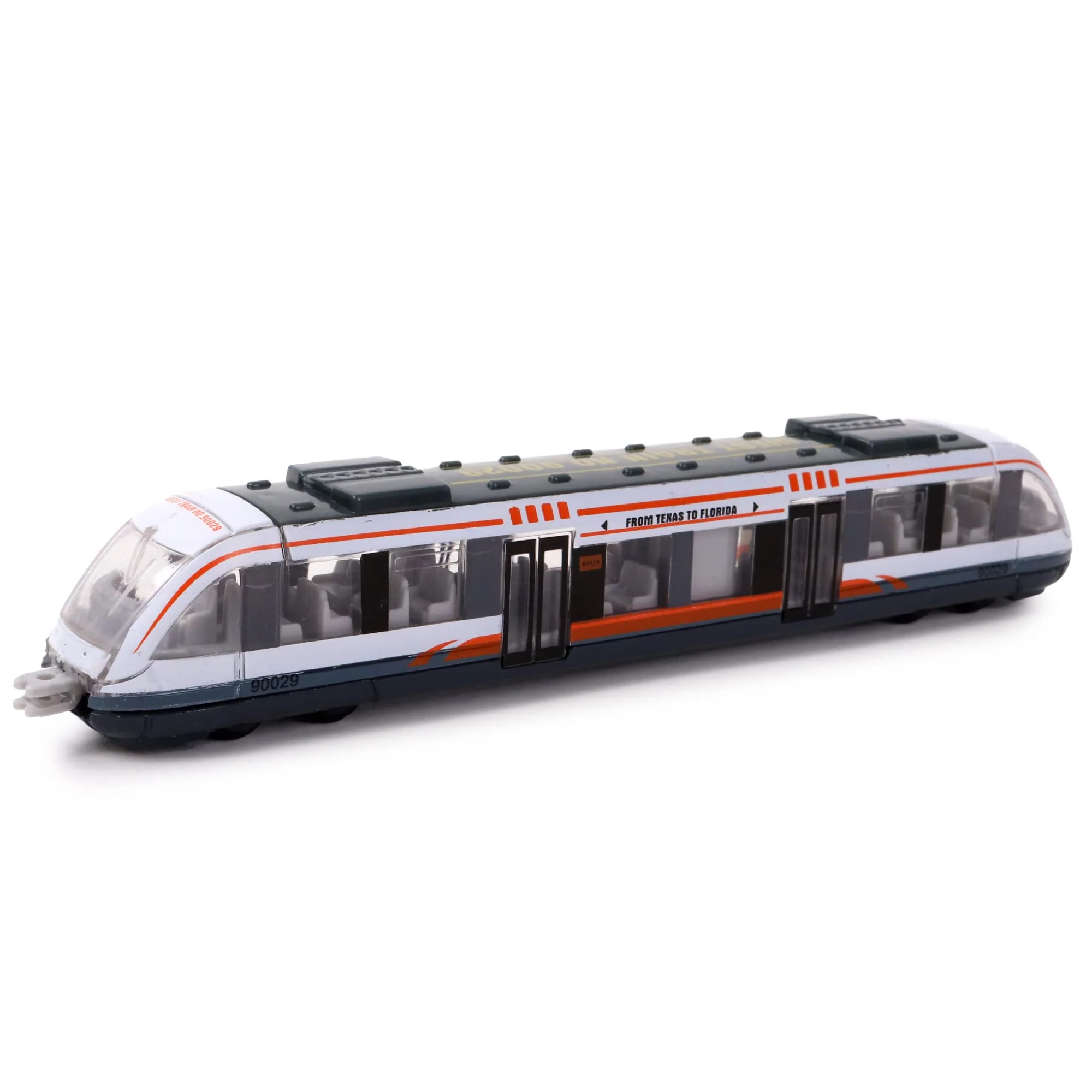 TURBO CHALLENGE - Straßenbahn - DIE CAST - 028801 - Freilauf-Fahrzeug - Grau - Metall - Kinderspielzeug - Stadt - City - Auto - Geschenk - Ab 3 Jahren