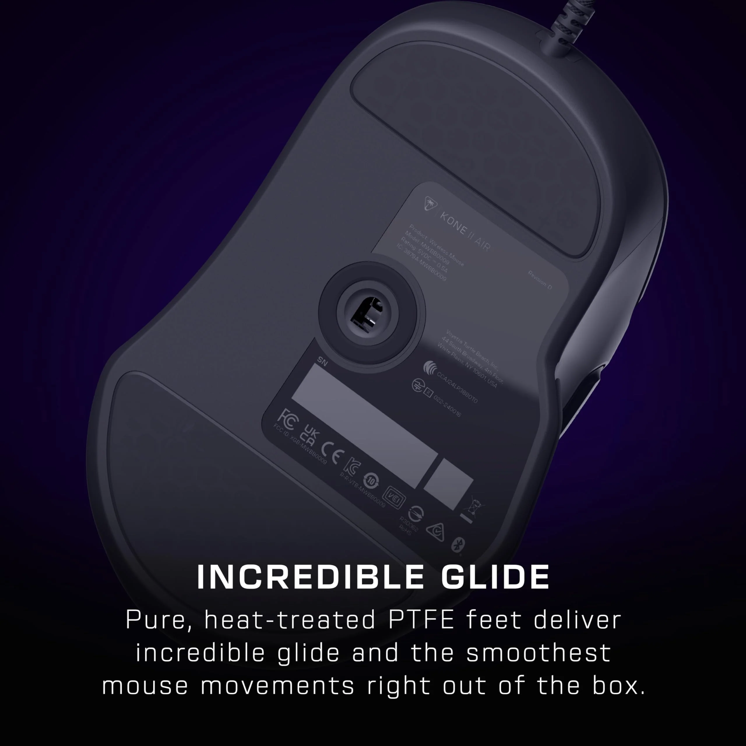 Turtle Beach Kone II – Ergonomische RGB-Gaming-Maus, 26K DPI Optischer Sensor, optische Schalter mit 100 Mio. klick-Lebensdauer, 23 programmierbare Funktionen, 4D-Scroll-Rad, Schwarz - Image 14